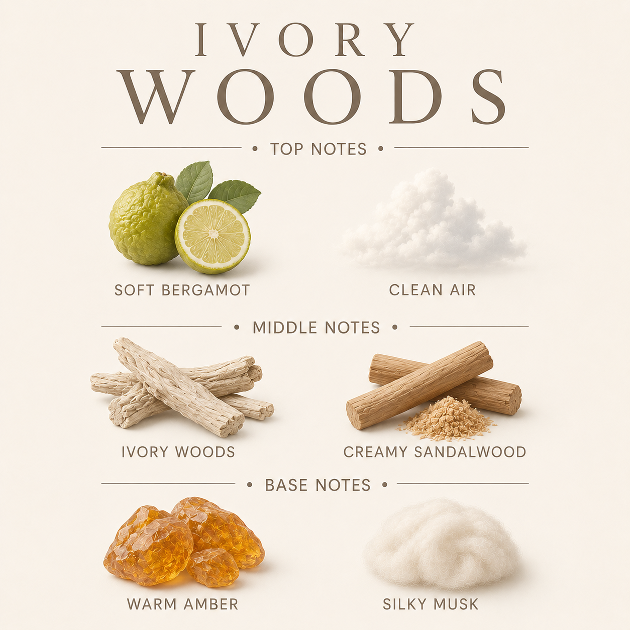 Ivory Woods Signature Candle