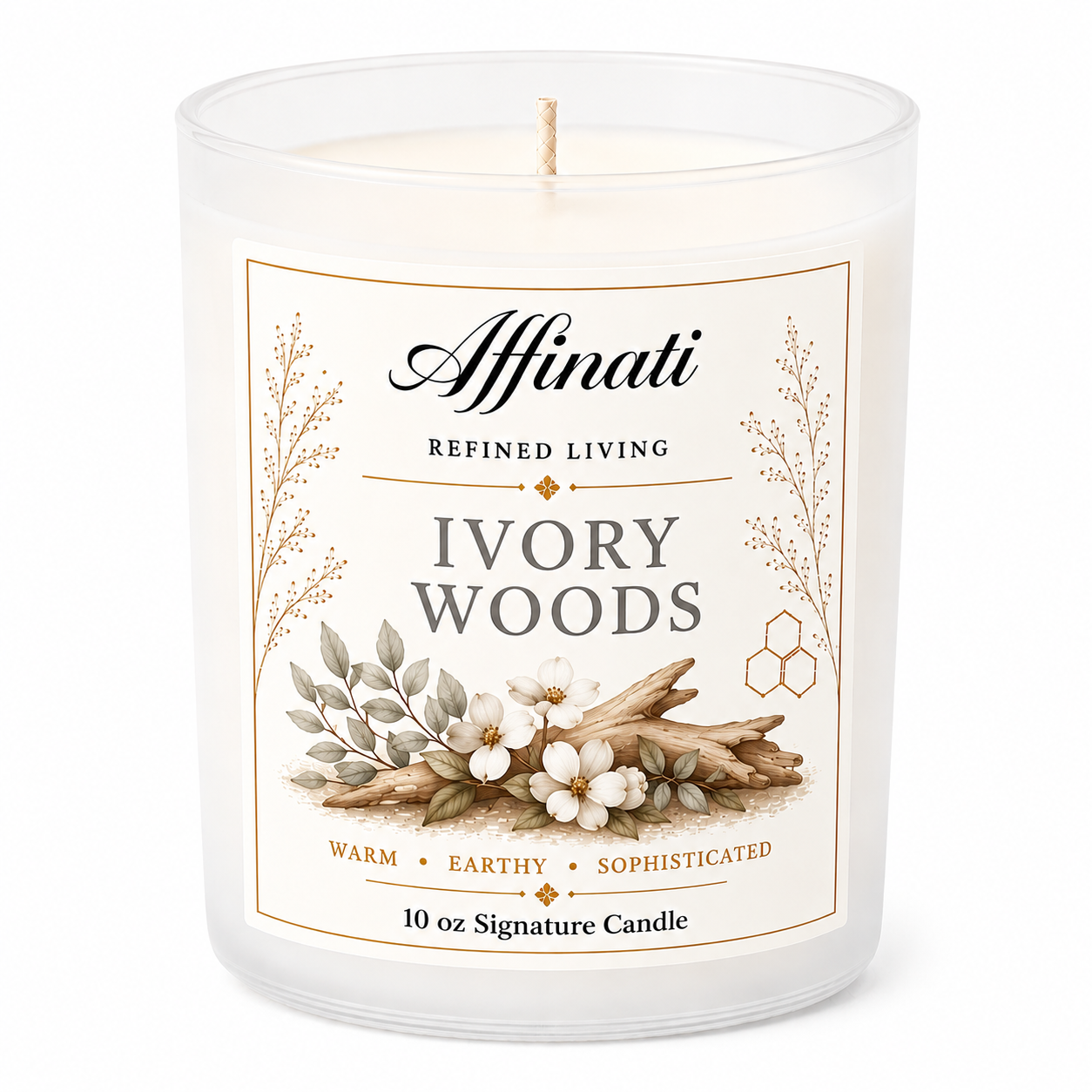 Ivory Woods Signature Candle
