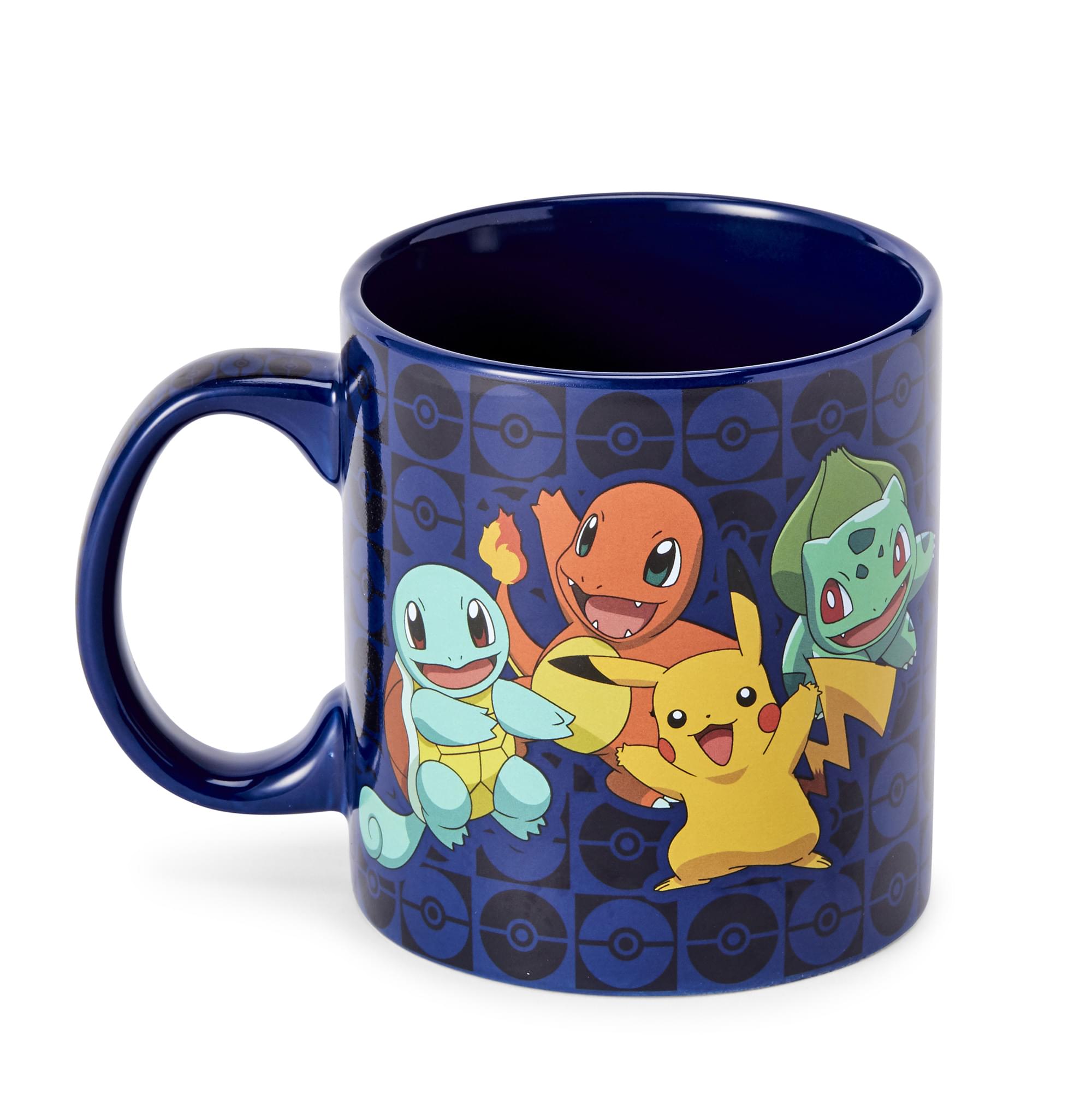 Pokmon Original Generation One Starters Coffee Mug | Features Pikachu & More