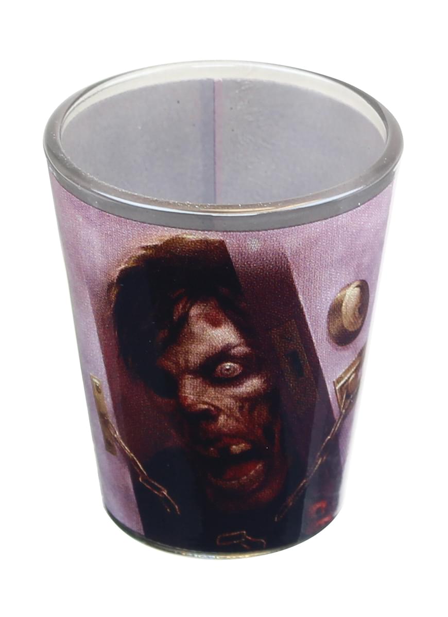 Zombie At Door 2Oz Shot Glass