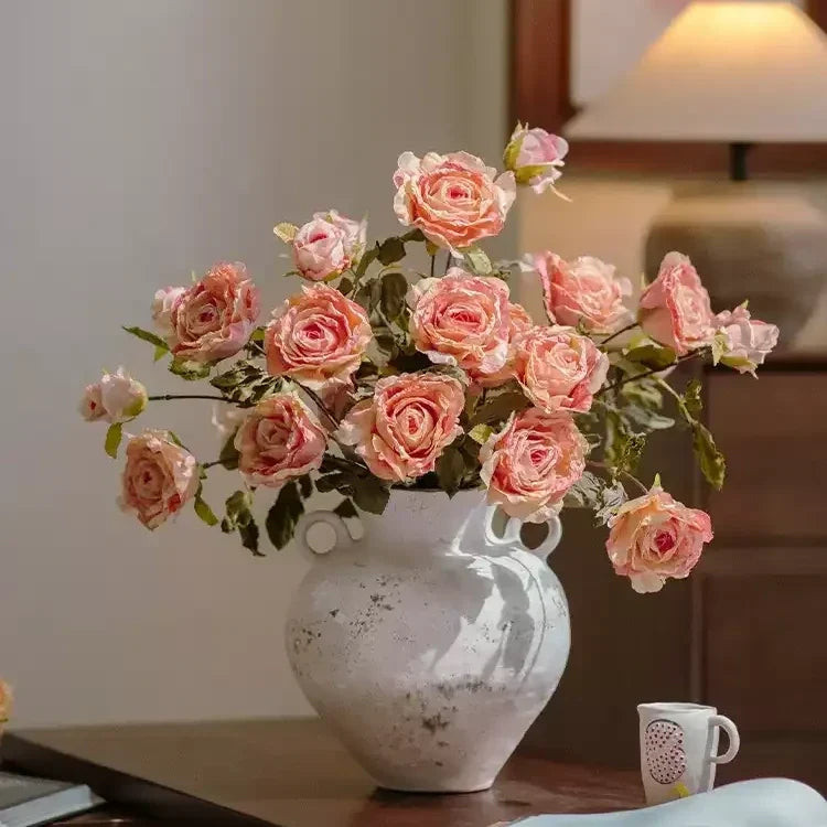 Antique Garden Rose Spray – 28.3"