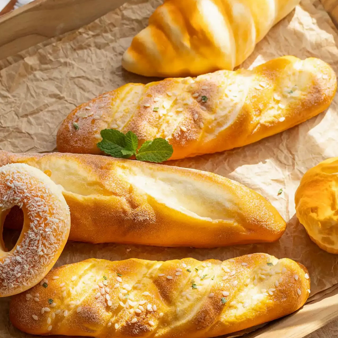 Artificial Bread & Pastry Display Props