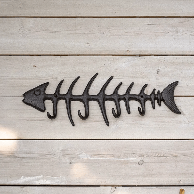 Cast Iron Fishbone Key & Tool Holder