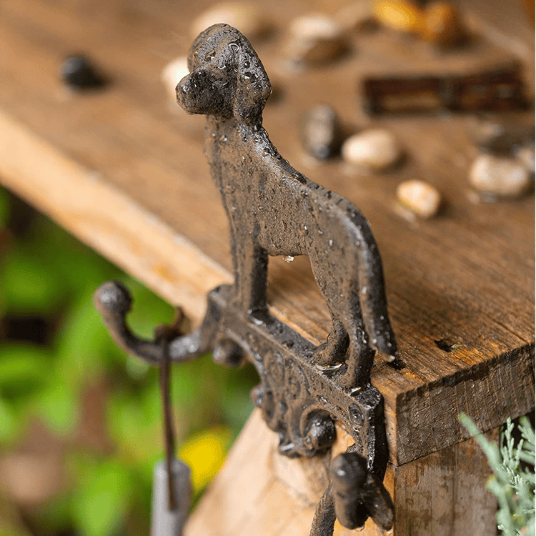 Farmhouse Cast Iron Labrador Hook