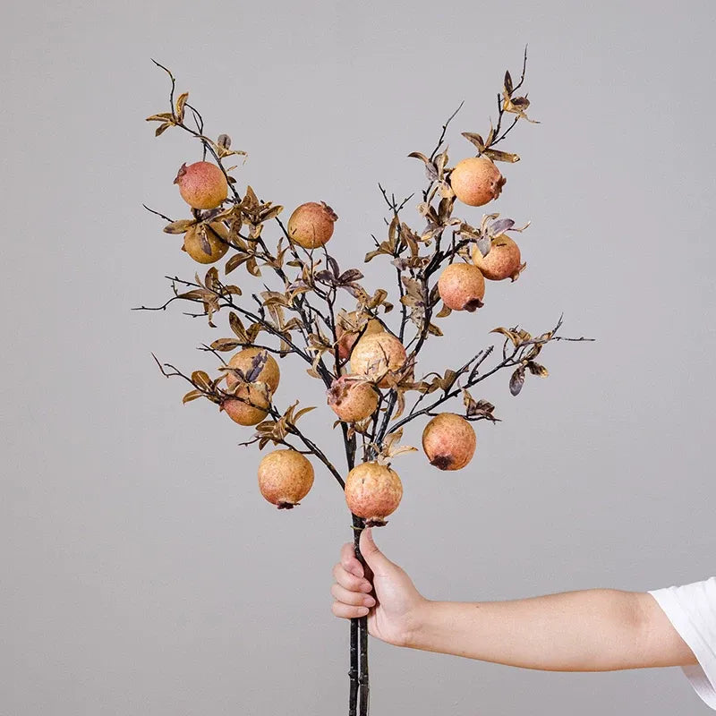 Rustic Pomegranate Stem – 35"