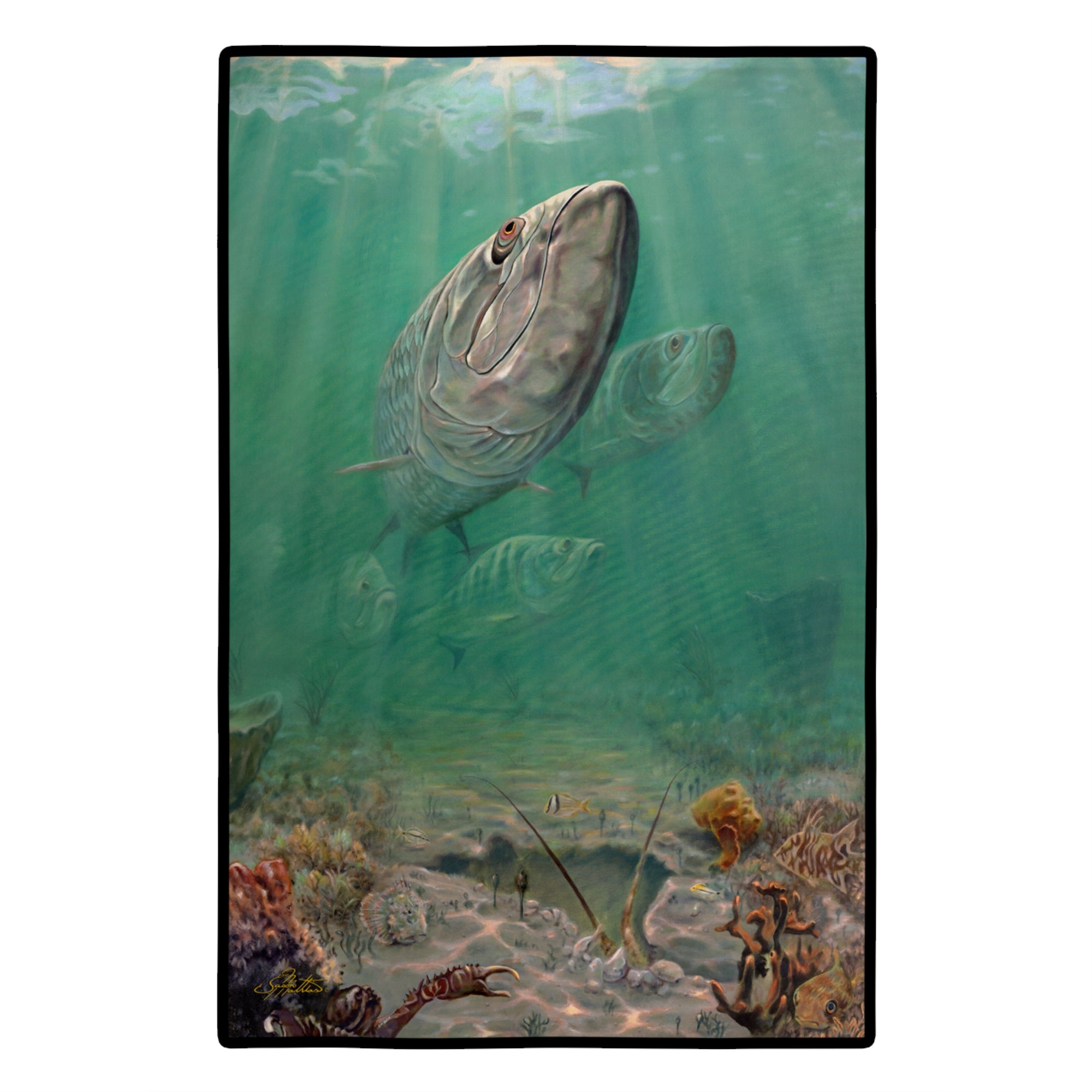 Silver Patrol Tarpon Indoor Or Outdoor Mat 24X36 Jma2009Jmat