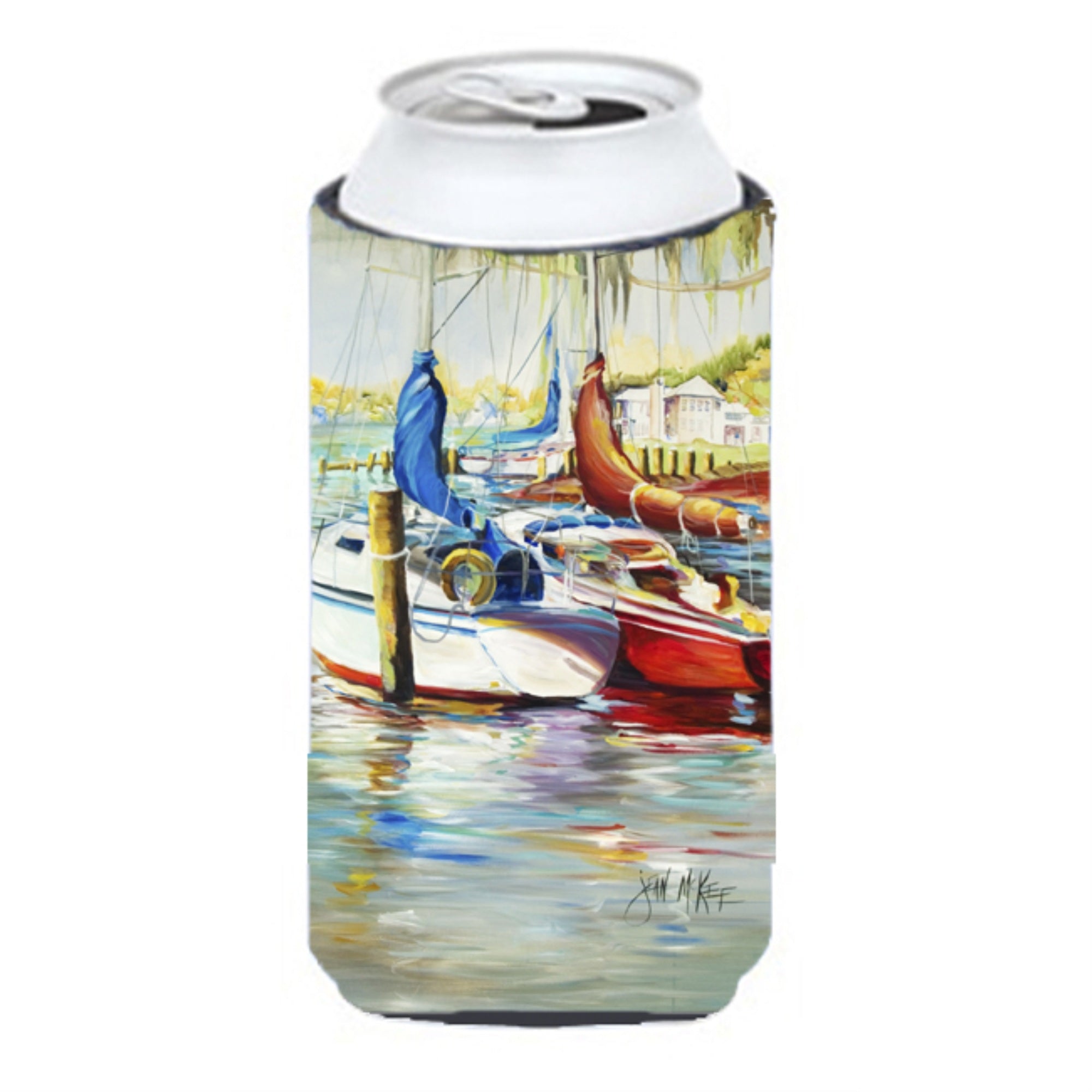 Ecor Rouge Sailboat Tall Boy Beverage Insulator Hugger Jmk1161Tbc