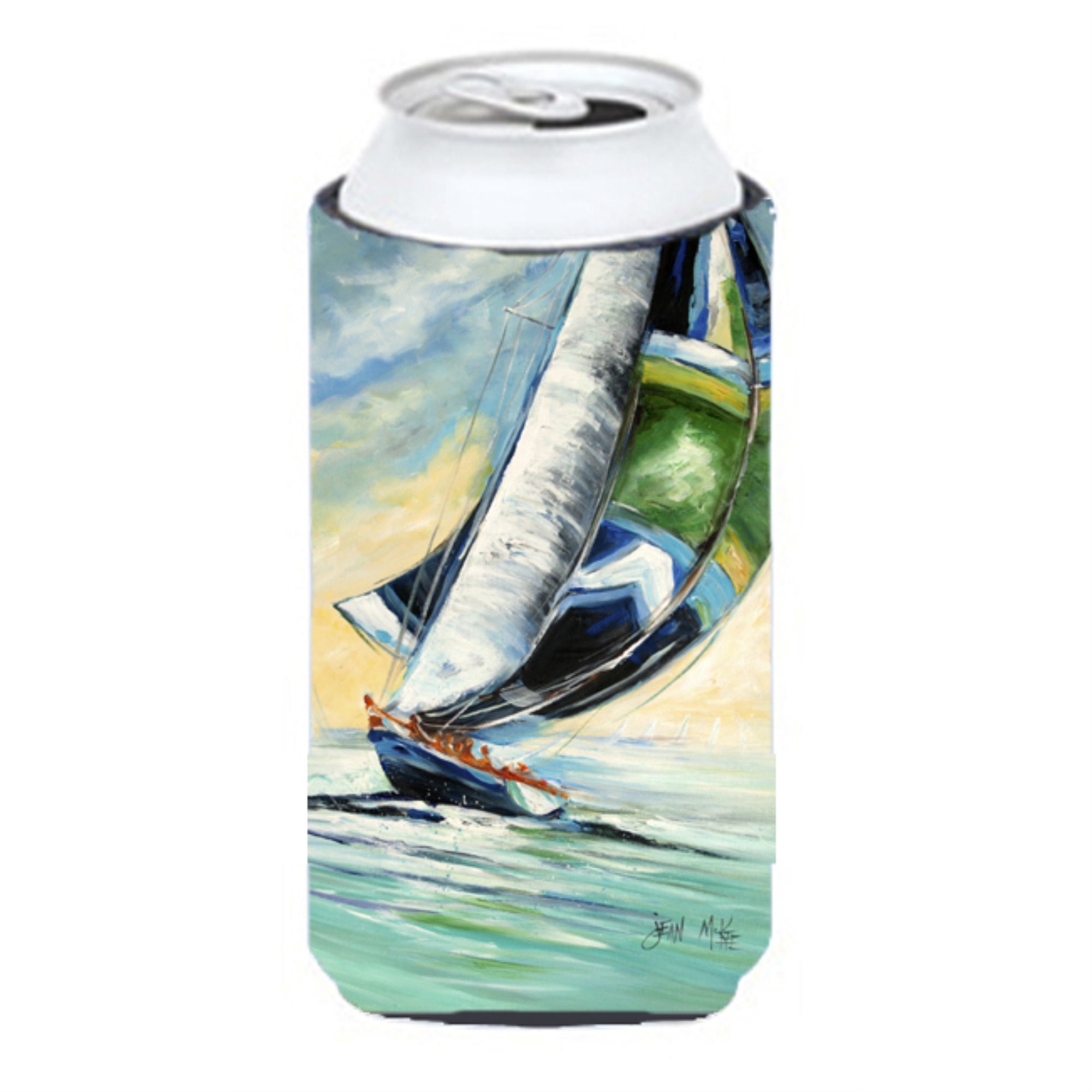 Cruising The Coast Sailboats Tall Boy Beverage Insulator Hugger Jmk1163Tbc