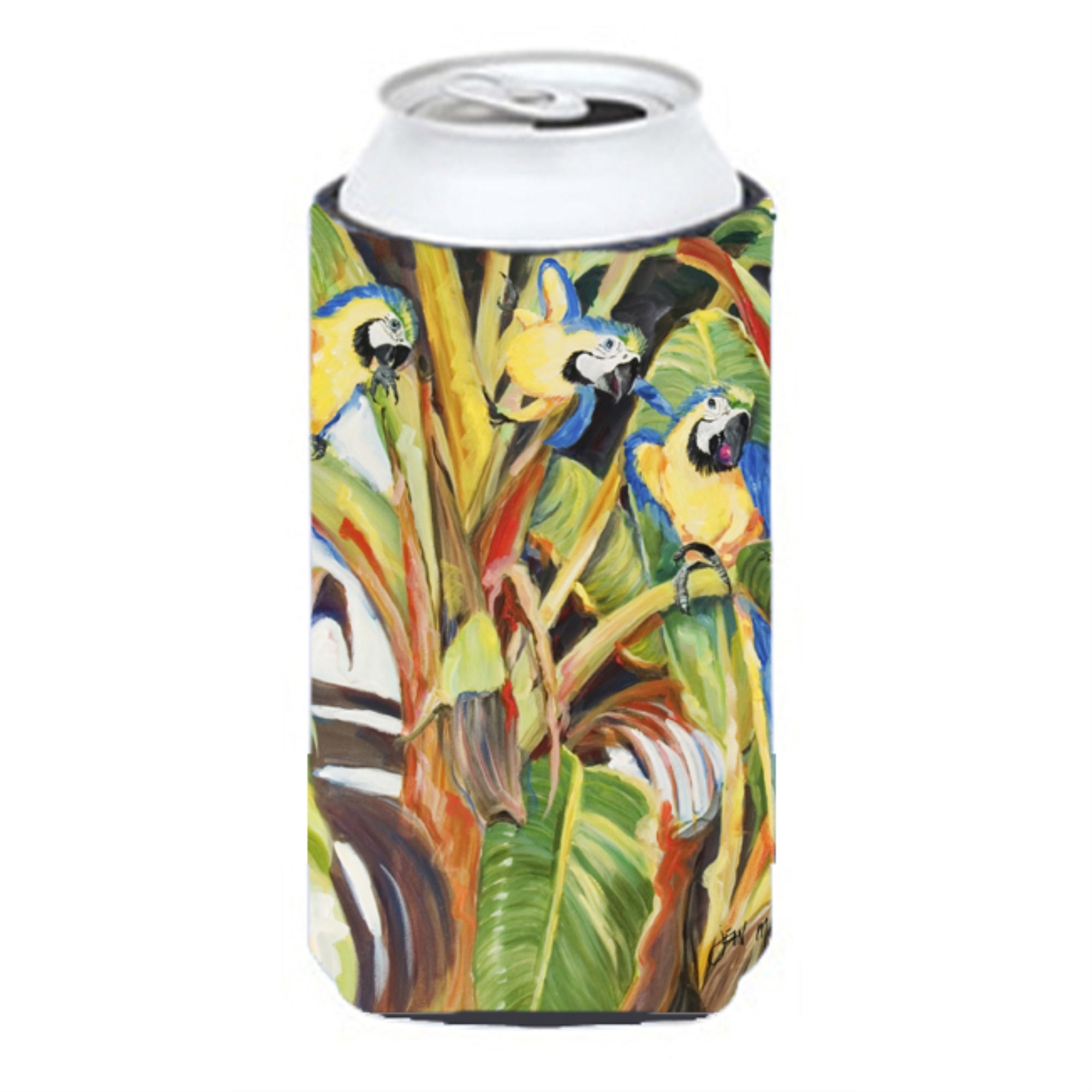 Parrots Tall Boy Beverage Insulator Hugger Jmk1203Tbc