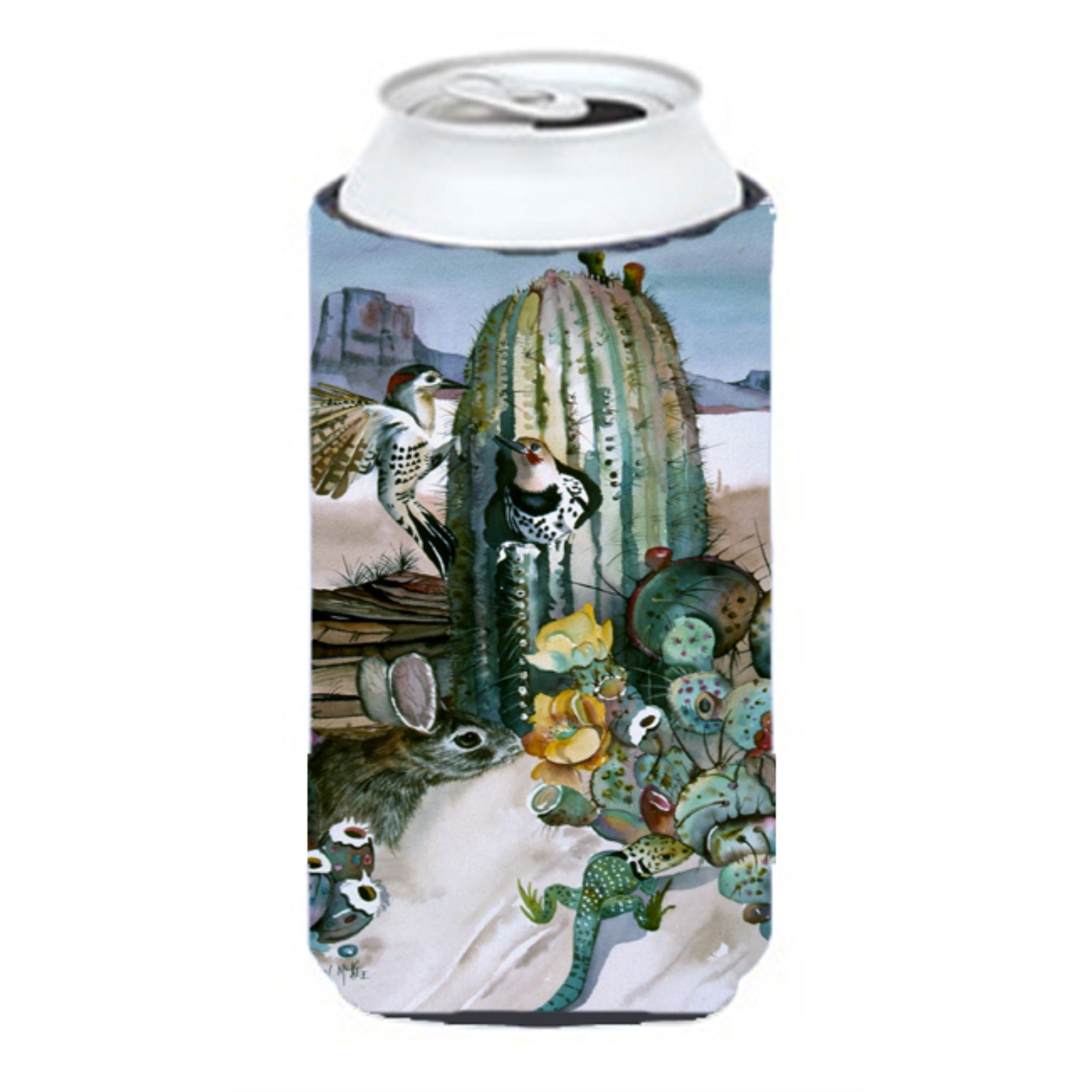 Cactus Flowers Tall Boy Beverage Insulator Hugger Jmk1205Tbc