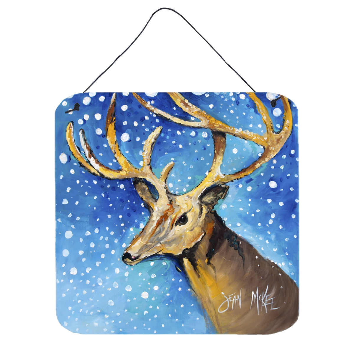 'Caroline'S Treasures Reindeer Wall Or Door Hanging Prints, 6 X 6''''''