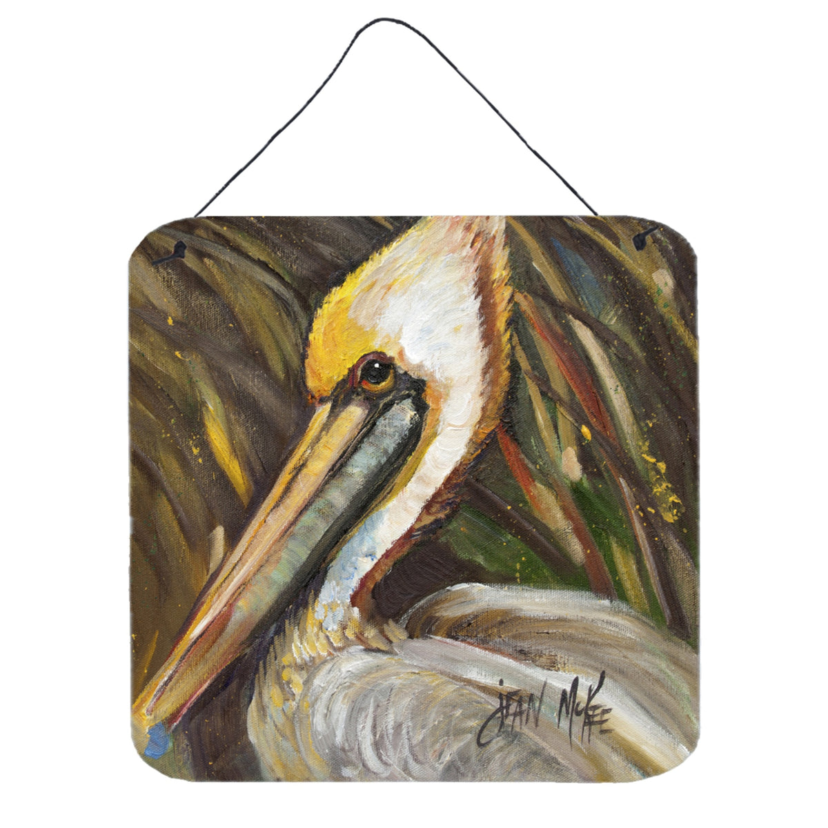 'Caroline'S Treasures Pelican Lookin East Wall Or Door Hanging Prints, 6 X 6''''''