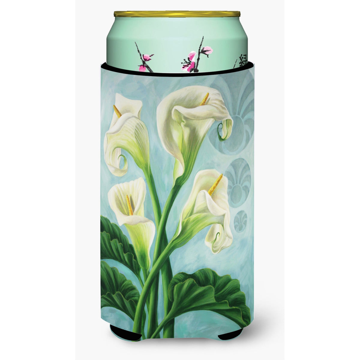 'Caroline'S Treasures Arum Lilly By Judith Yates Tall Boy Koozie Hugger, Multicolor''