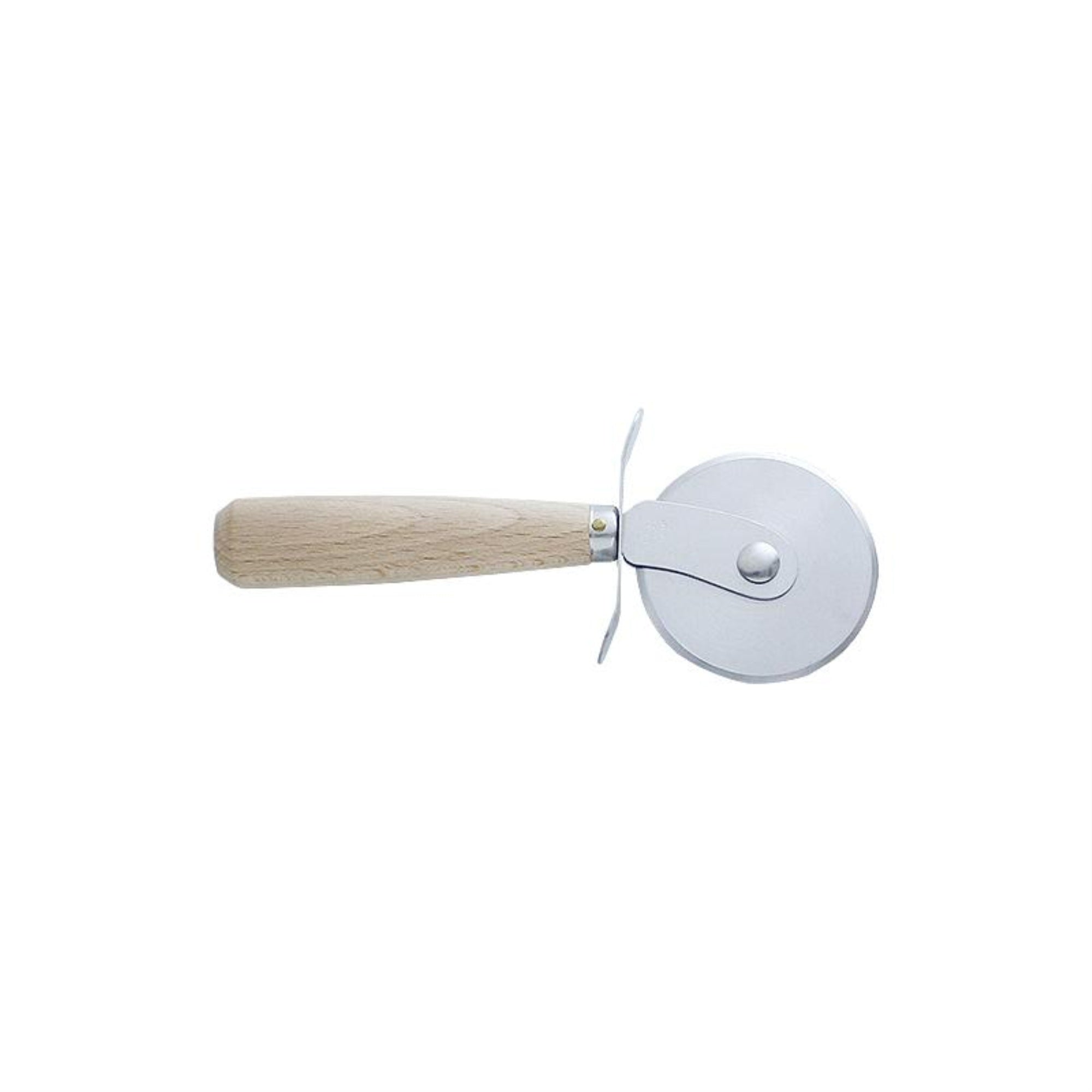 Kc-045 - Kanetsune Pizza Cutter (2.5'') With Wooden Handle
