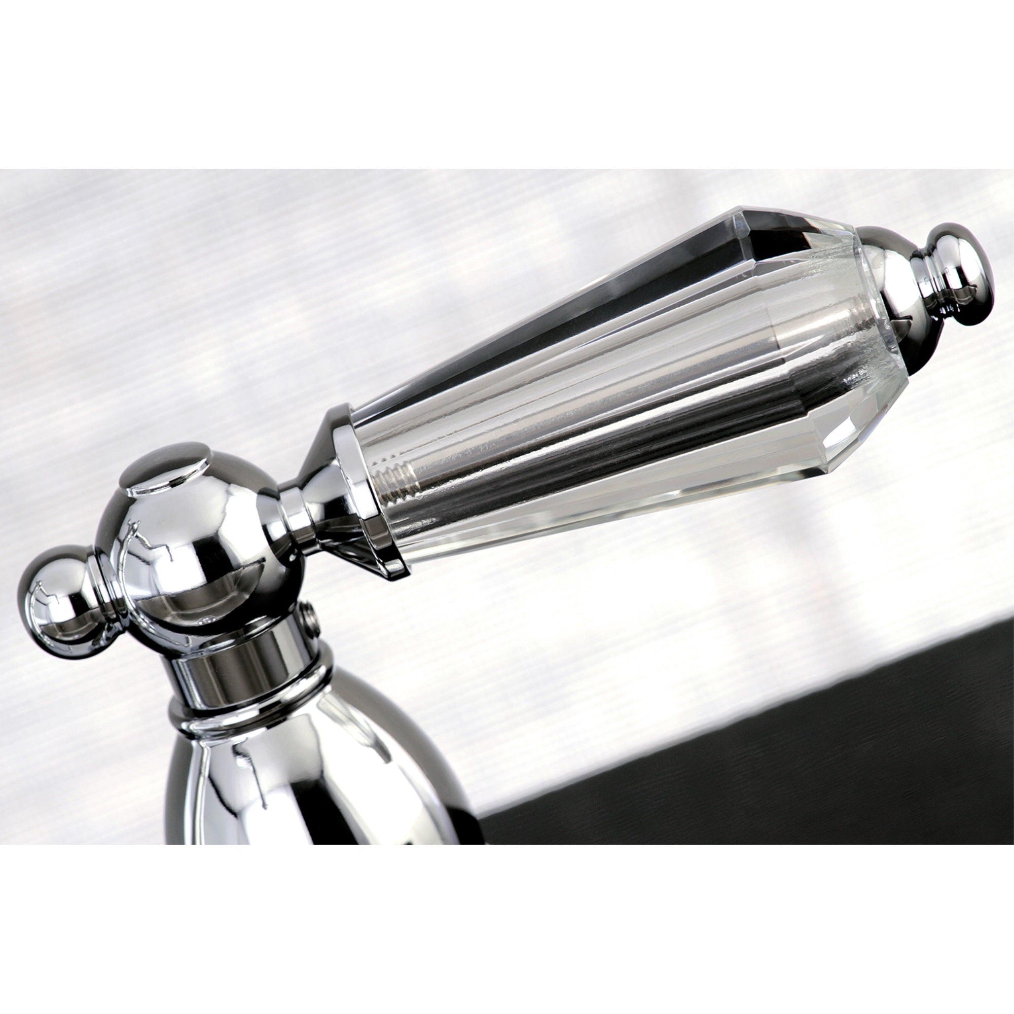 Kingston Brass KB1751WLLBS Wilshire Centerset Kitchen Faucet  Polished Chrome