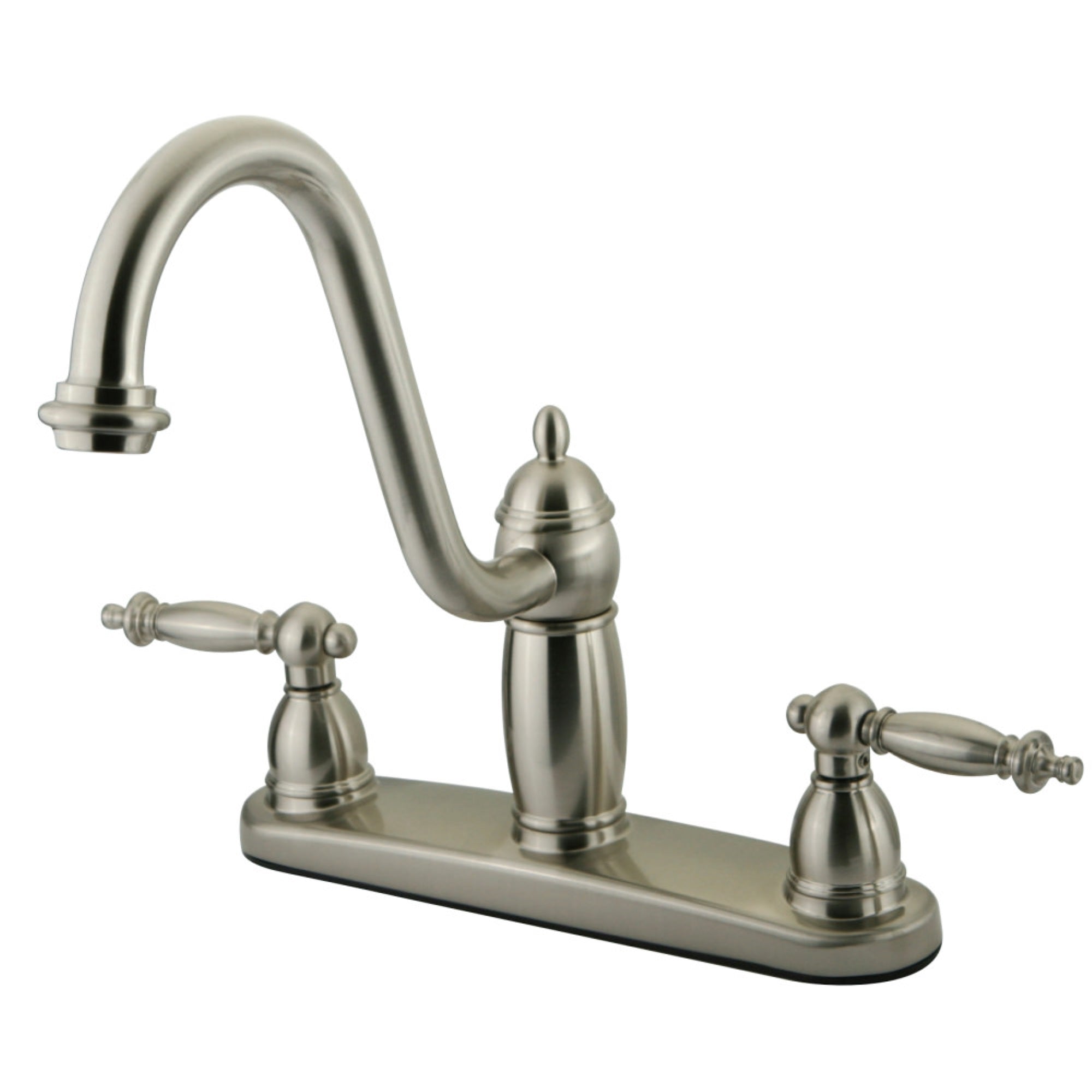 Kingston Brass Kb7118Tlls Templeton Centerset Kitchen Faucet, Brushed Nickel