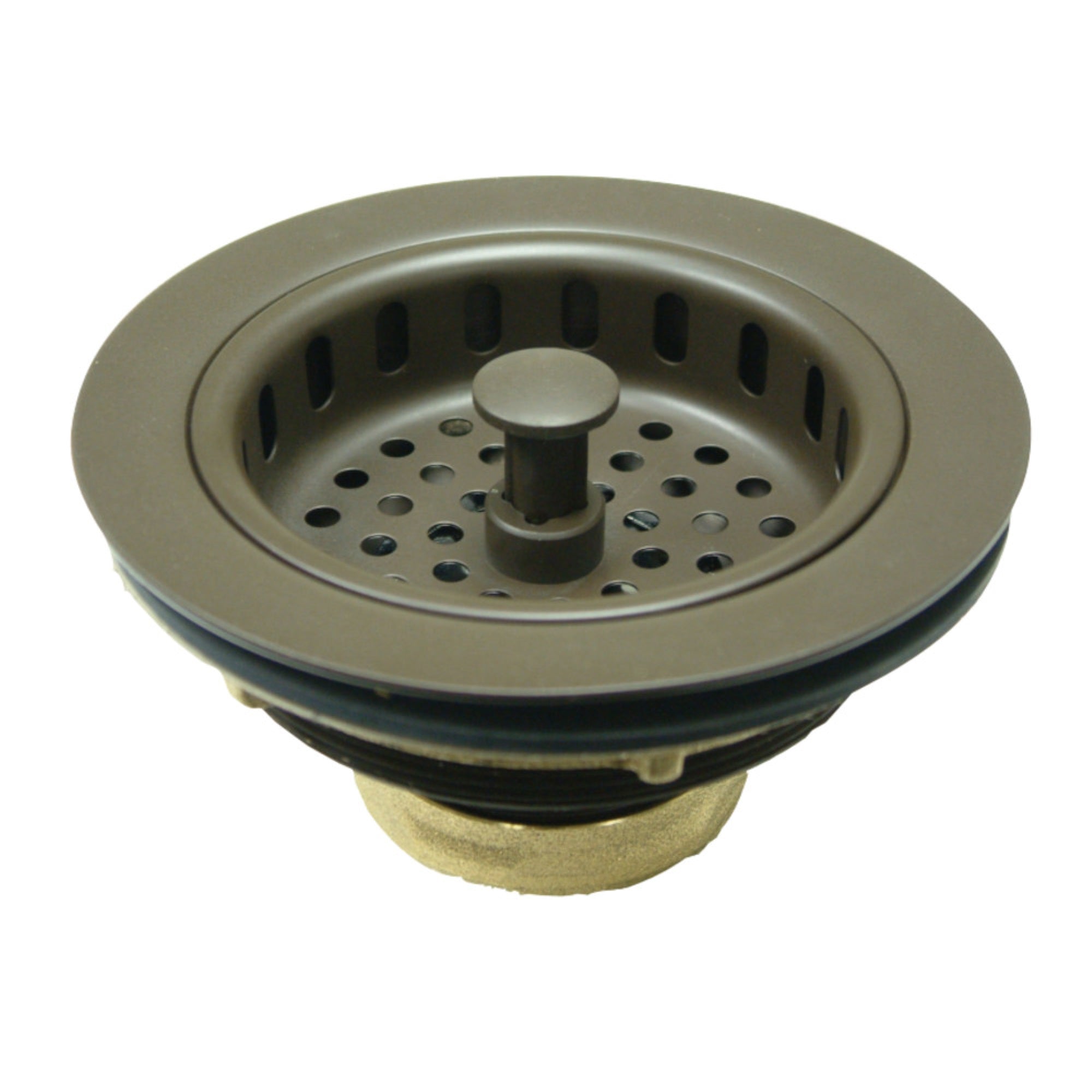 Kingston Brass Kbs1005 Heavy Duty Kitchen Sink Waste Basket, Oil Rubbed Bronze