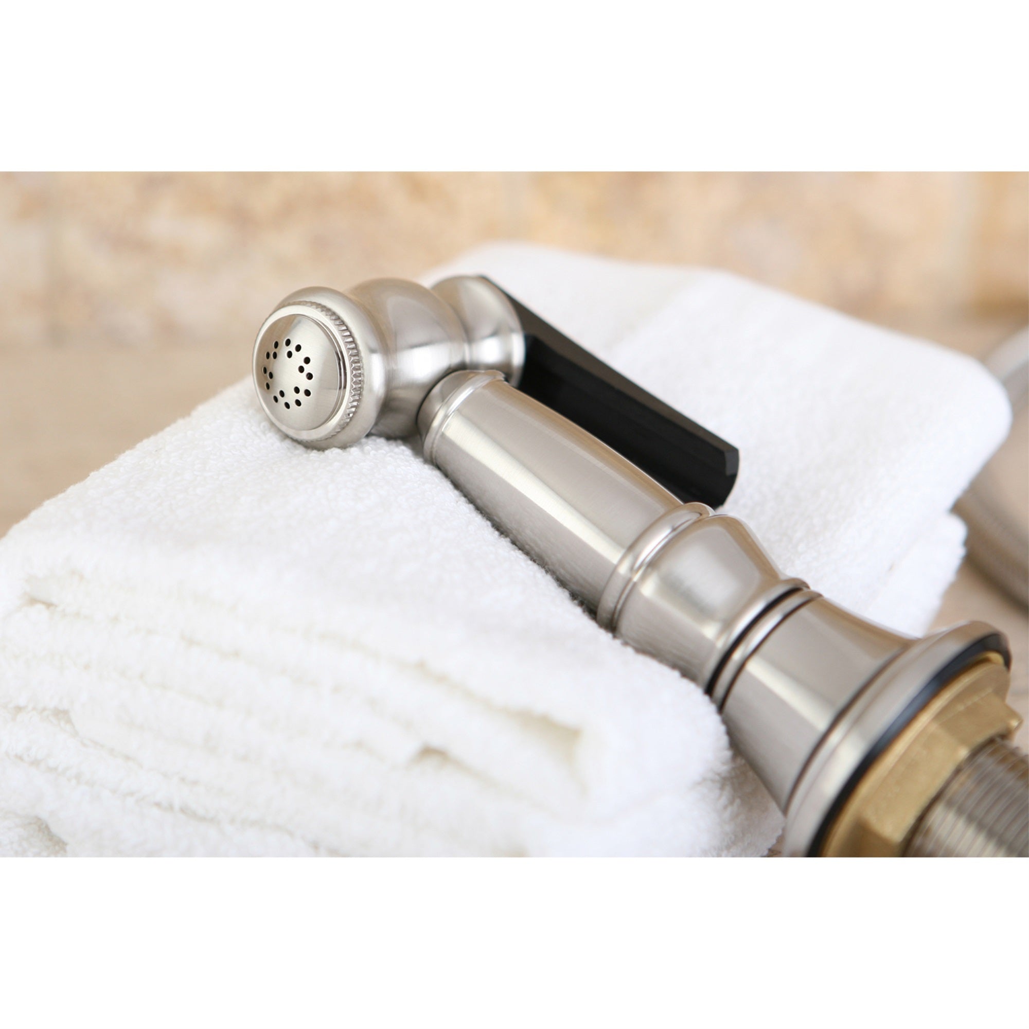 Kingston Brass KBSPR38 Kitchen Faucet Sprayer with Hose  Brushed Nickel
