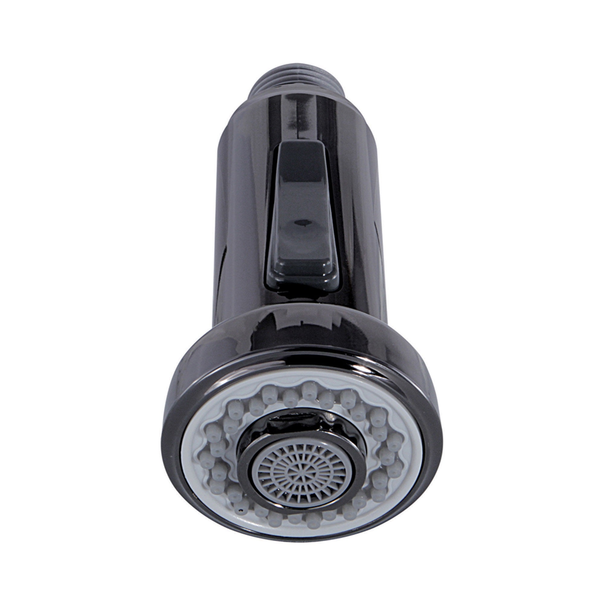 Kingston Brass Kdh8410 2-Function Pull-Down Kitchen Faucet Sprayer, Black Stainless Steel