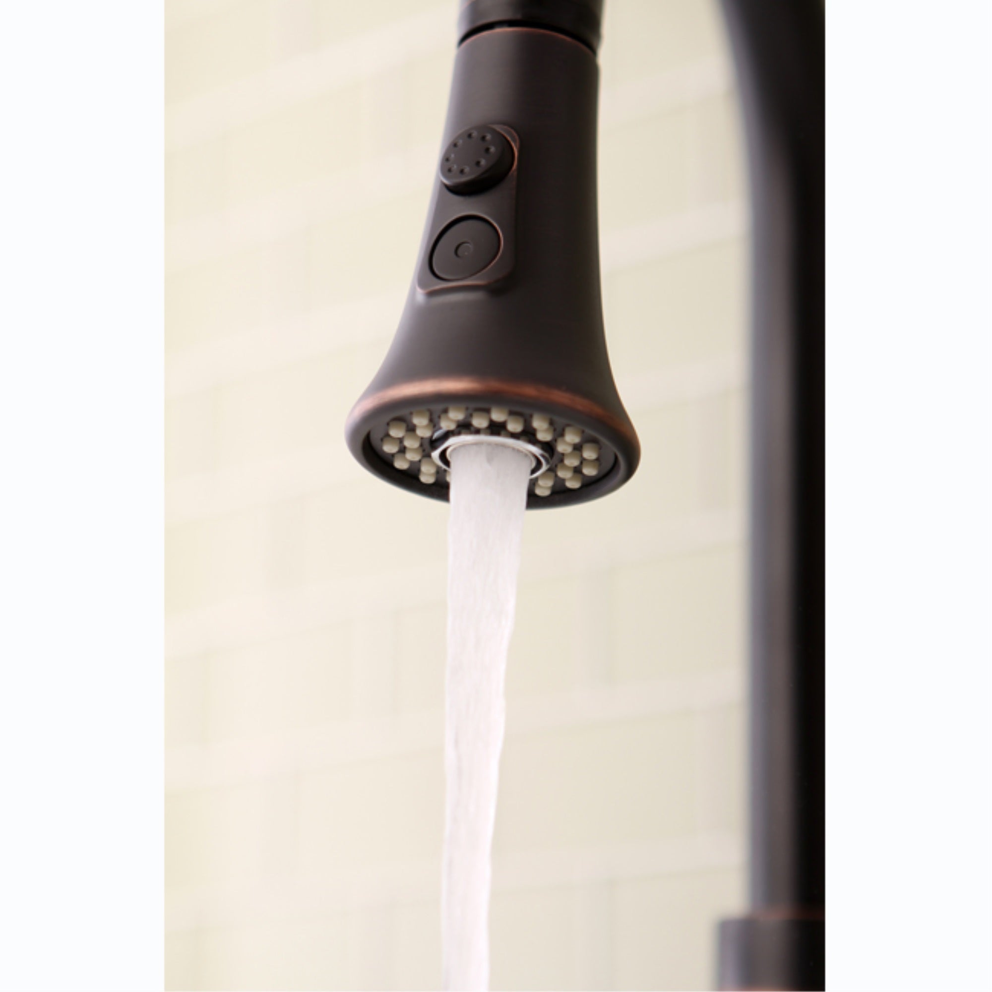 Kingston Brass KDH8726 Pull-Down Kitchen Faucet Sprayer for GS8726DL  Naples Bronze