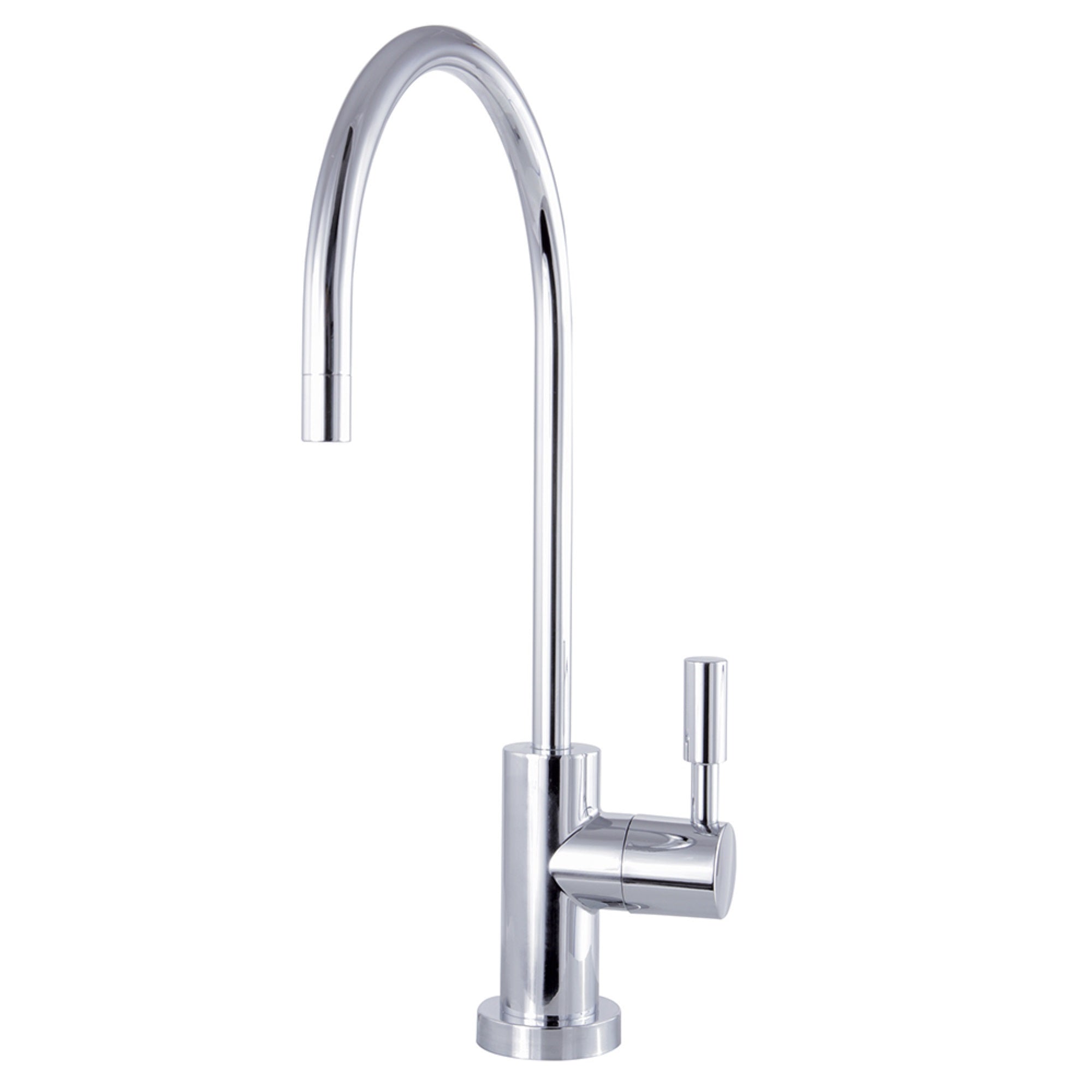 Kingston Brass Ksag8191Dl Concord Reverse Osmosis System Filtration Water Air Gap Faucet, Polished Chrome