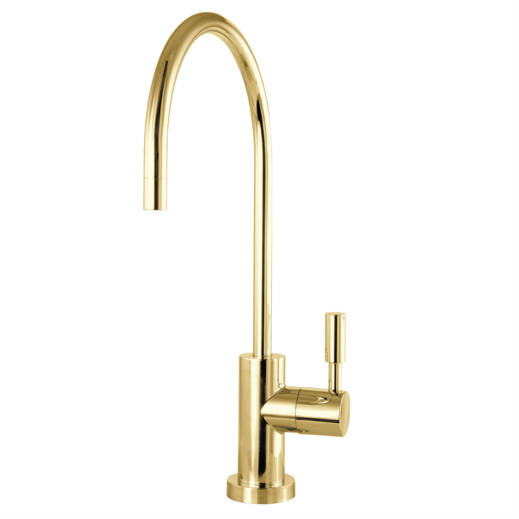 Kingston Brass Ksag8192Dl Reverse Osmosis System Filtration Water Air Gap Faucet, Polished Brass
