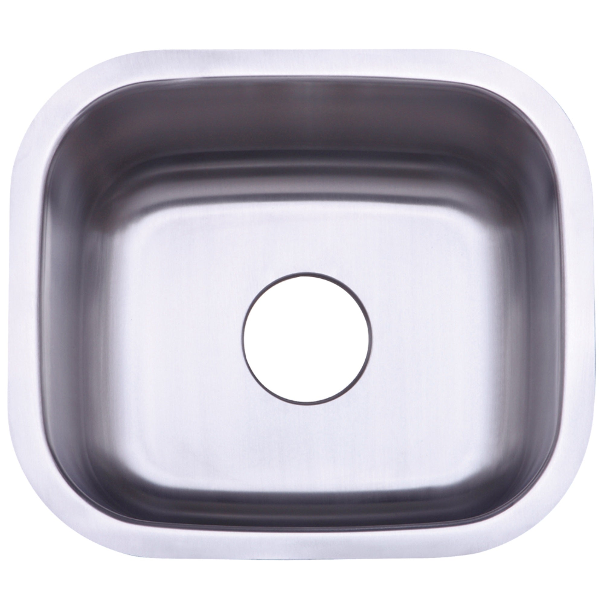 Gourmetier Ku14167Bn Undermount Single Bowl Kitchen Sink, Brushed