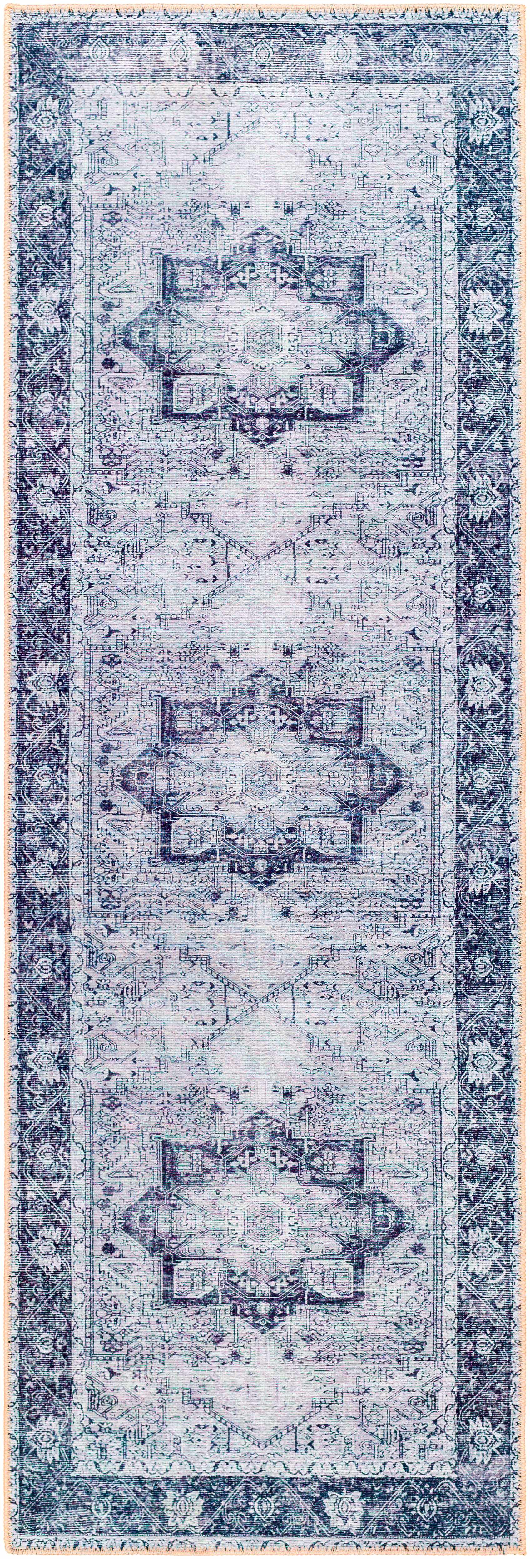 Kyan Washable Runner Rug - Clearance