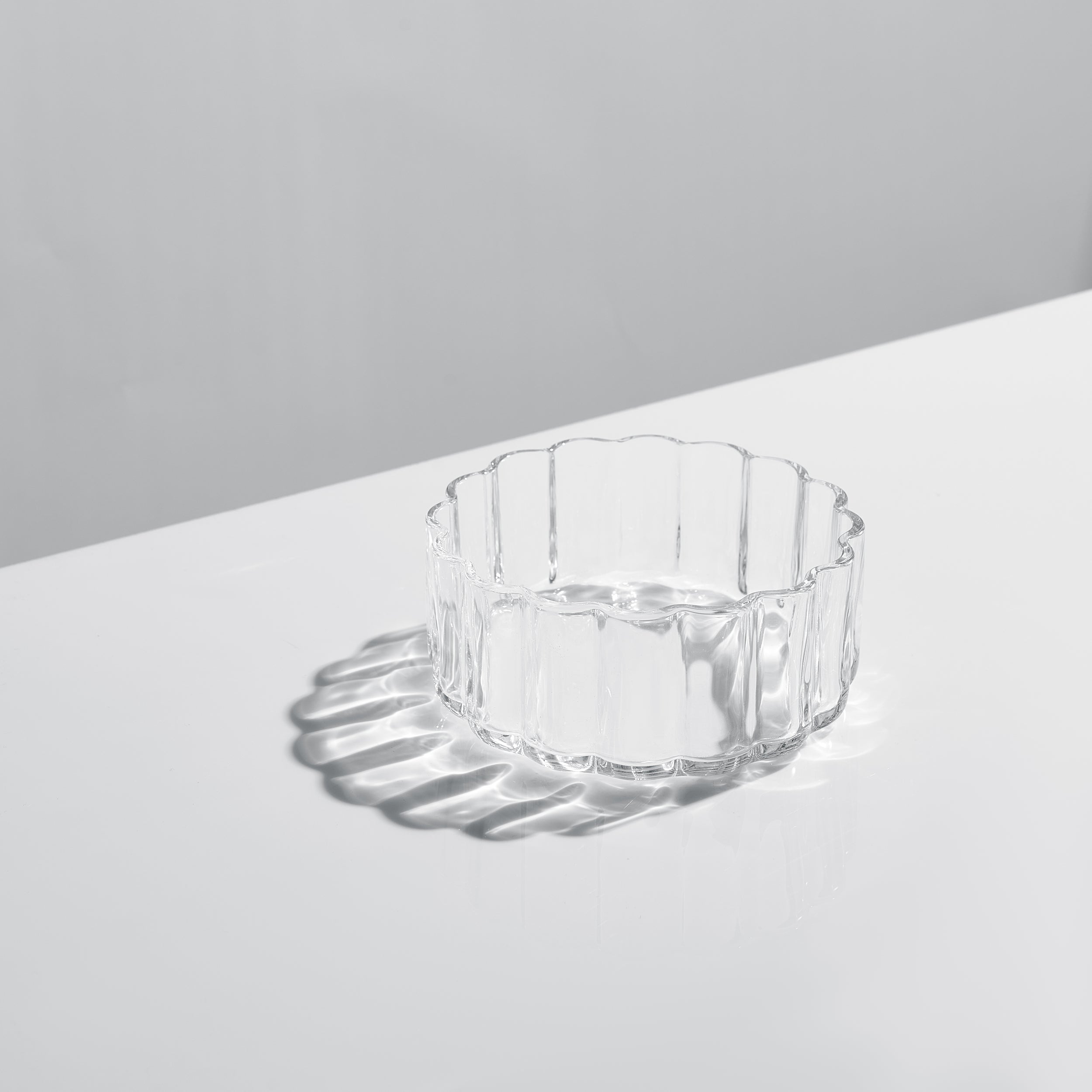 Flower Bowl Glassware, Set of 2