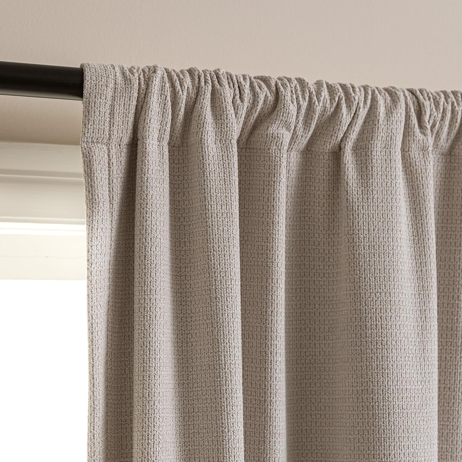Magnetic Washable Thermal Blackout Curtains for Living Room & Bedroom