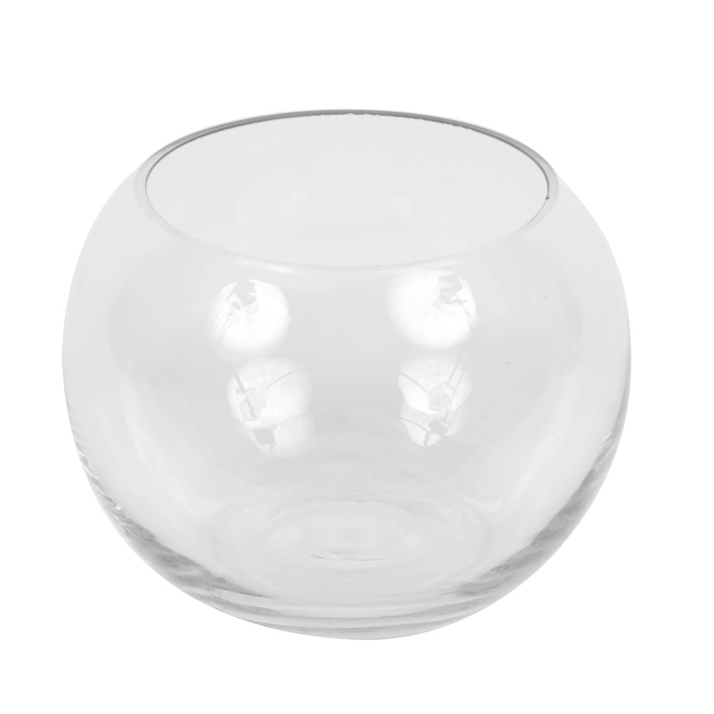 Vickerman 5'' Clear Bubble Glass Container Set/2 - Lg184301