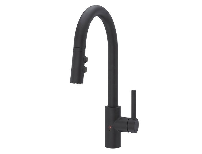 Pfister Stellen With React Single Handle PullDown Faucet Black