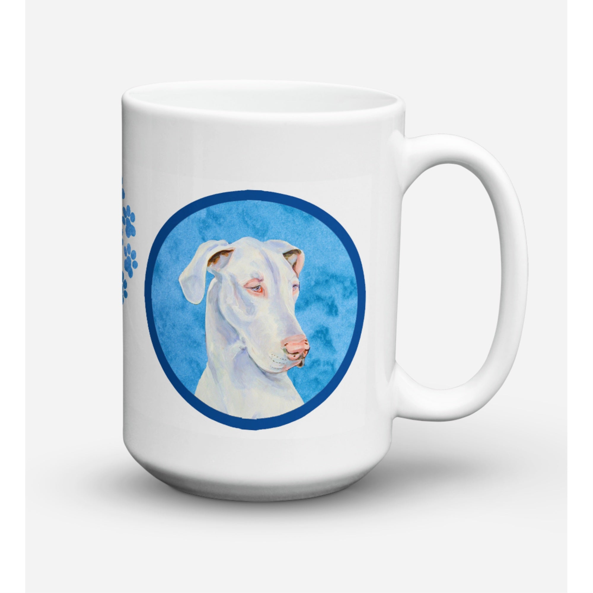 Carolines Treasures LH9356BUCM15 Great Dane Microwavable Ceramic Coffee Mug 15 oz Multicolor