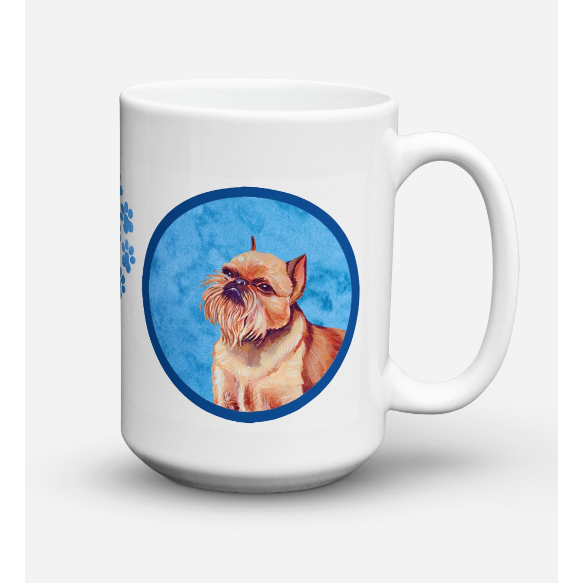 Carolines Treasures LH9359BUCM15 Brussels Griffon Microwavable Ceramic Coffee Mug 15 oz Multicolor