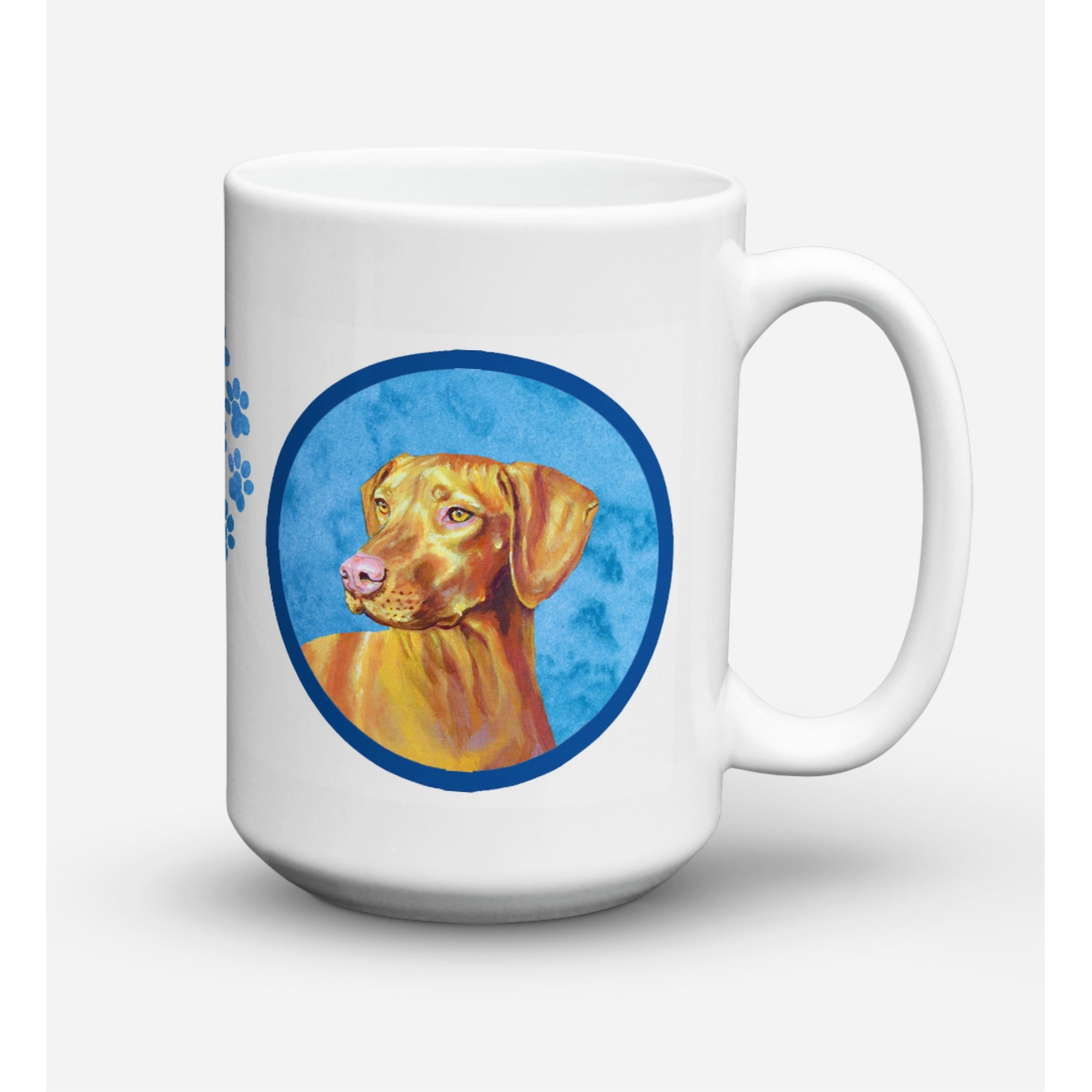 Carolines Treasures LH9370BUCM15 Vizsla Dishwasher Safe Microwavable Ceramic Coffee Mug 15 oz Multicolor