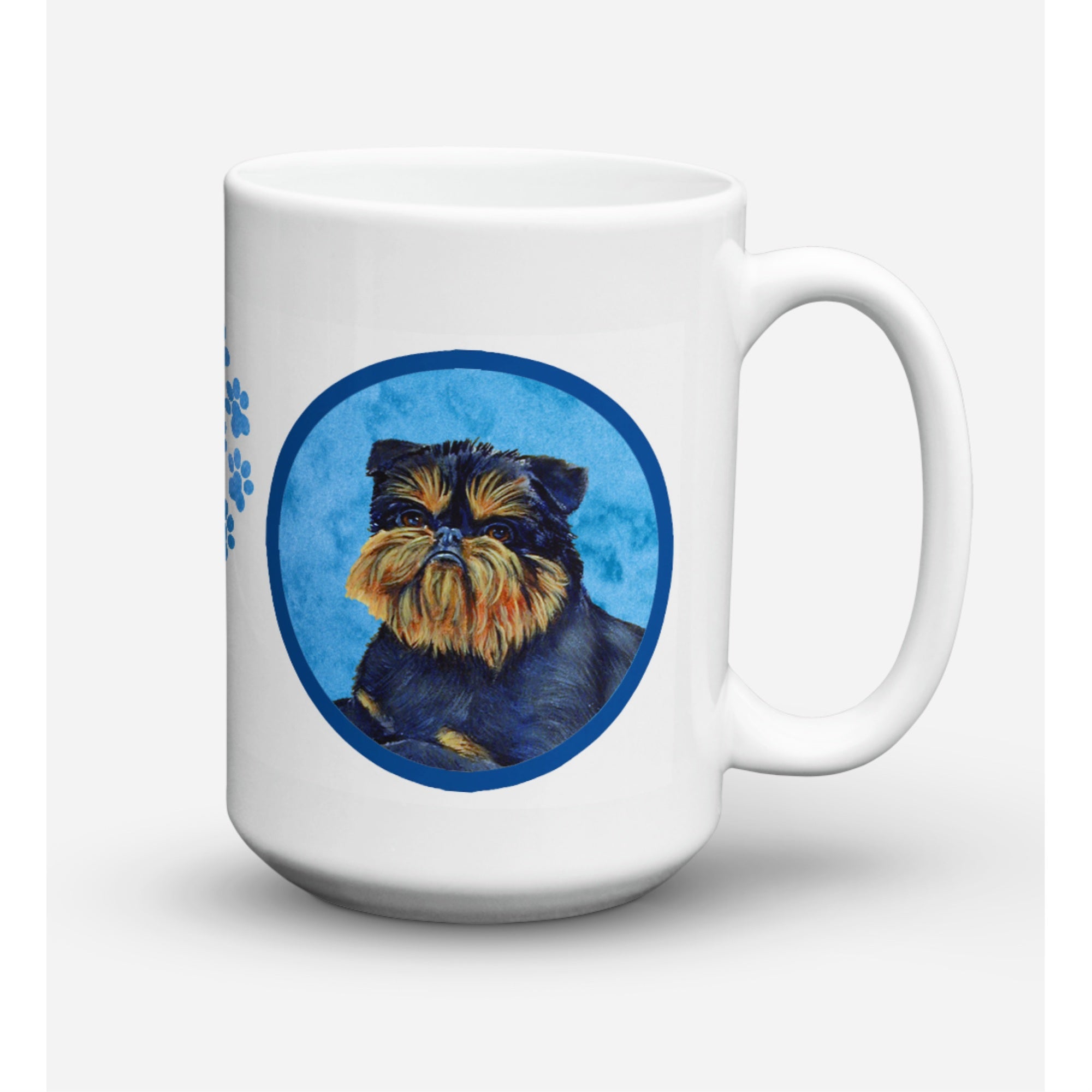 Carolines Treasures LH9388BUCM15 Brussels Griffon Microwavable Ceramic Coffee Mug 15 oz Multicolor