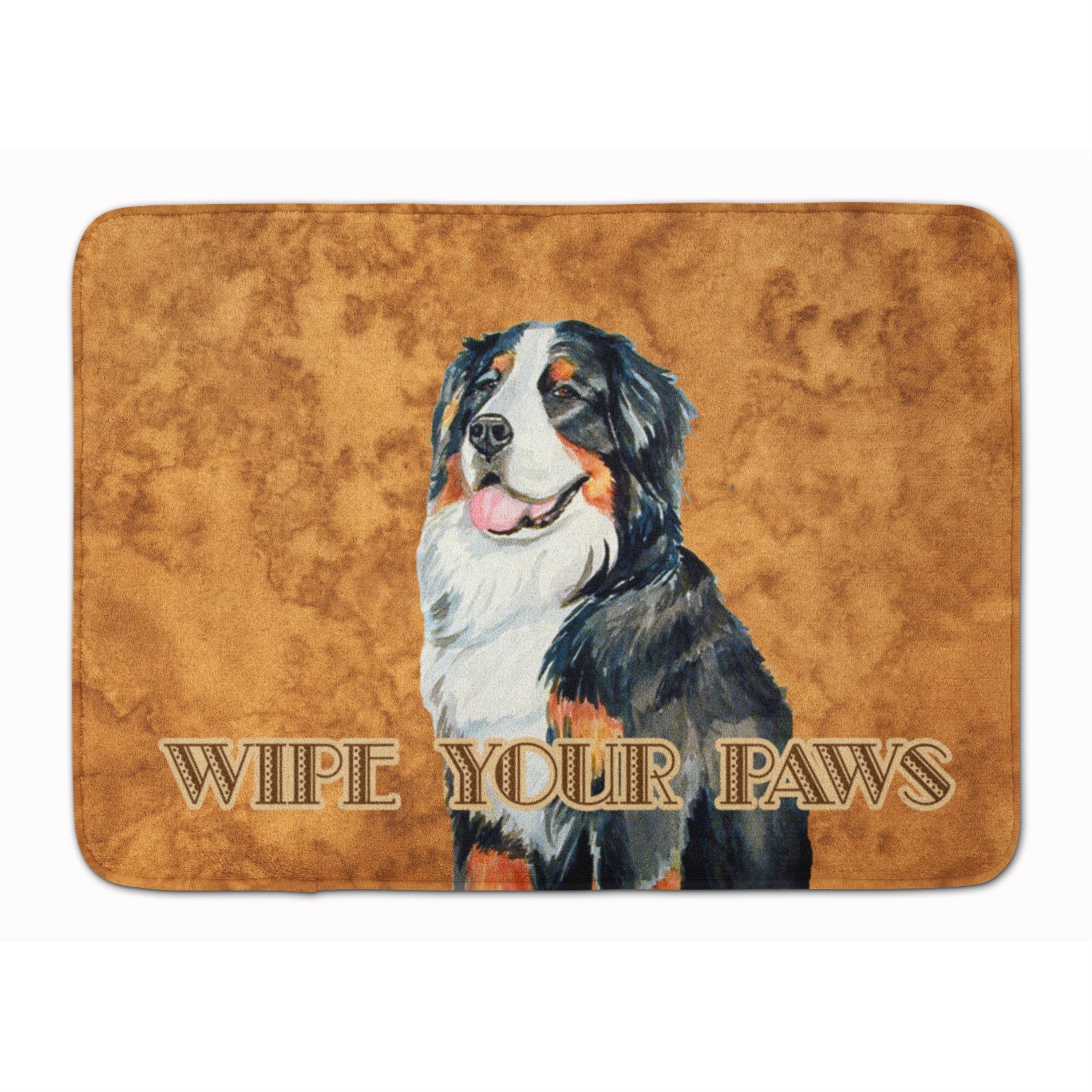 'Caroline'S Treasures Bernese Mountain Dog Wipe Your Paws Floor Mat, 19'''' X 27'''', Multicolor''