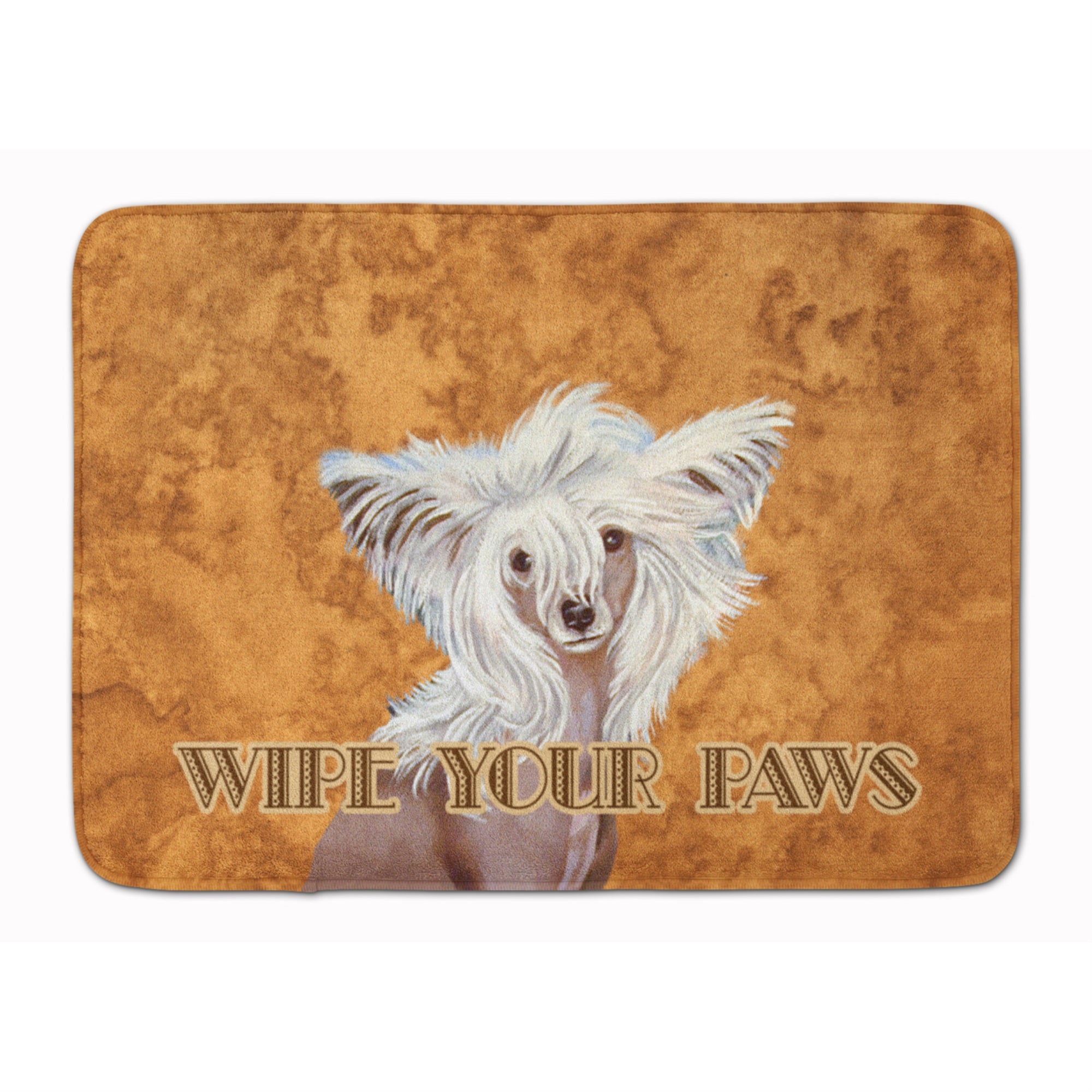 'Caroline'S Treasures Chinese Crested Wipe Your Paws Floor Mat, 19'''' X 27'''', Multicolor''