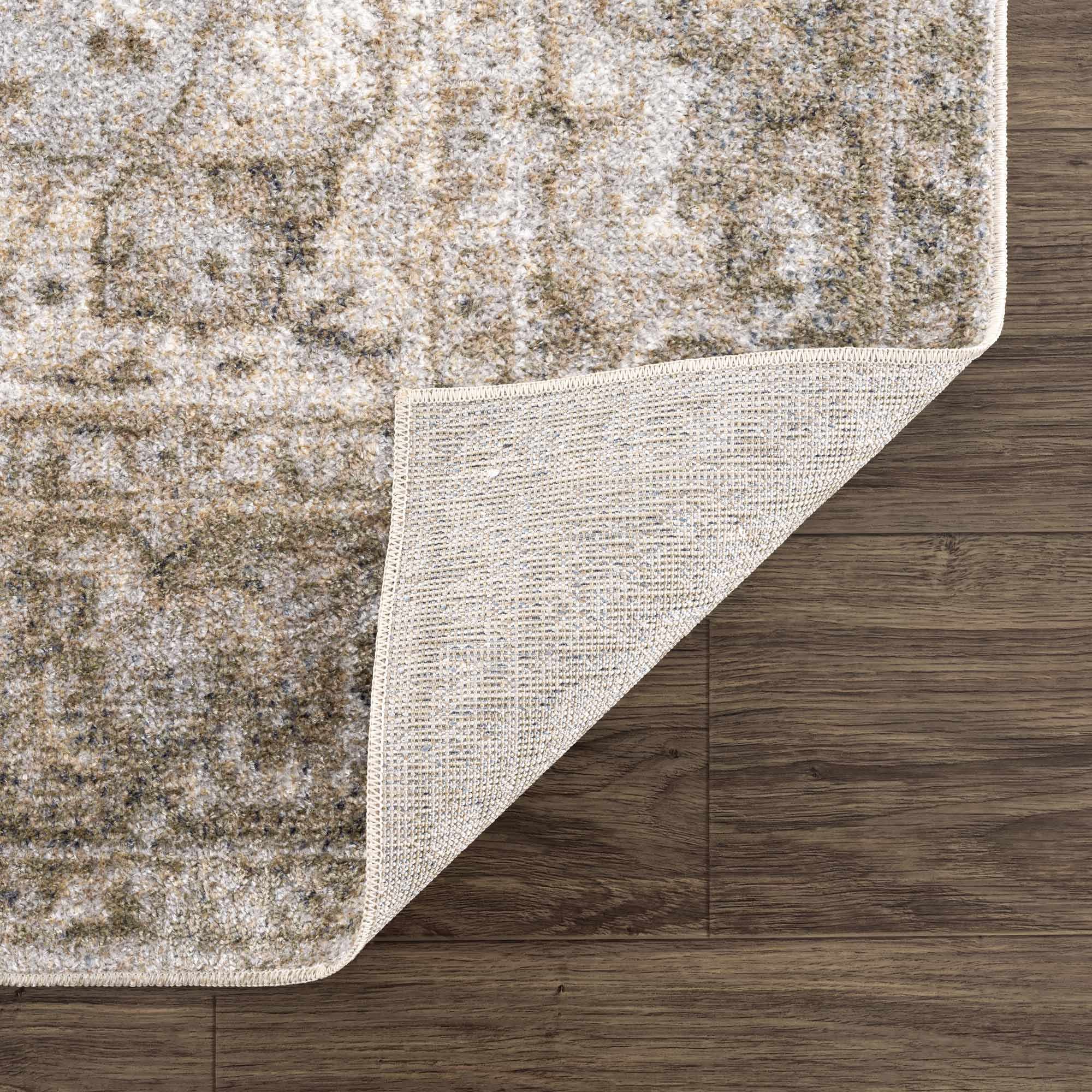 Gael Cream Washable Runner Rug