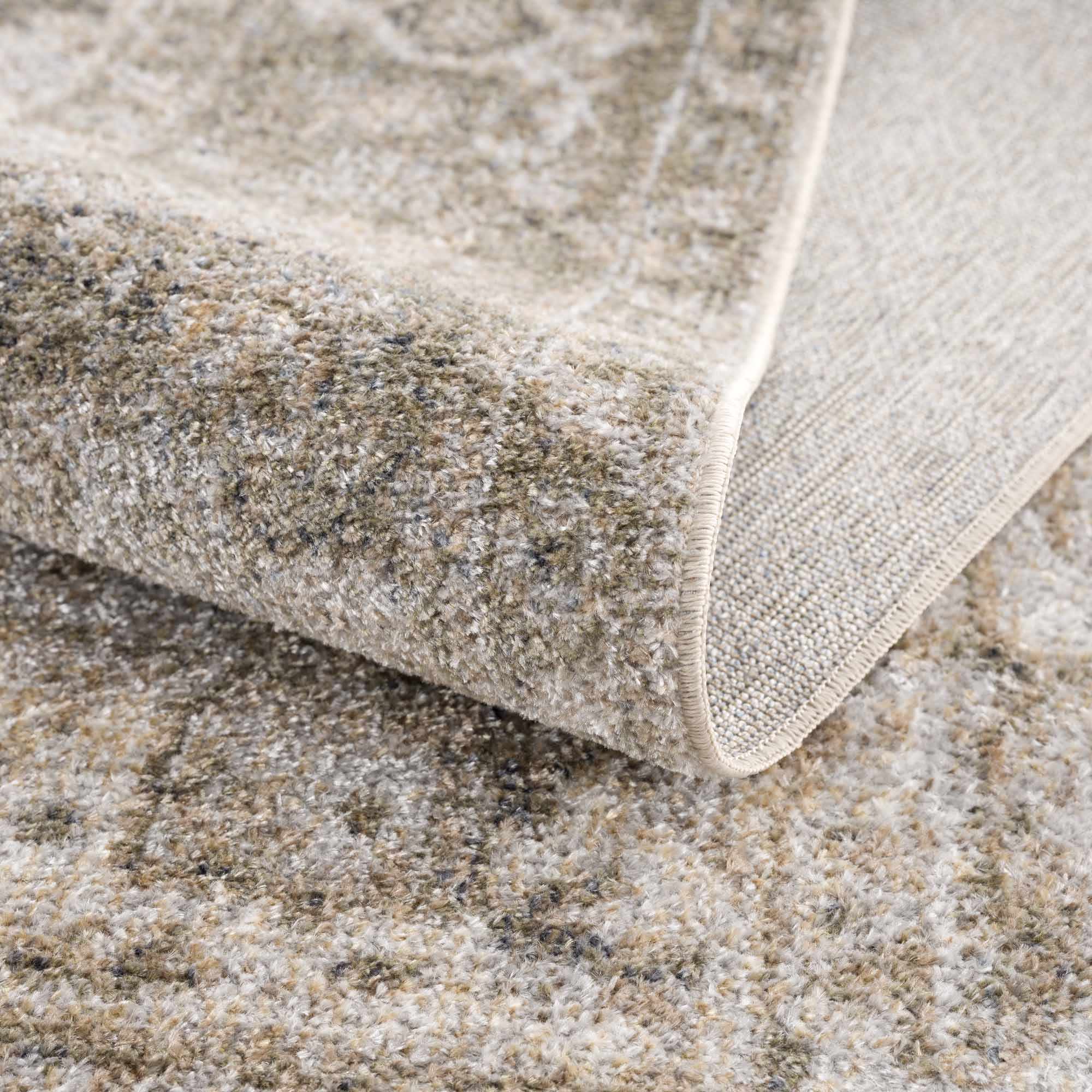 Gael Cream Washable Runner Rug