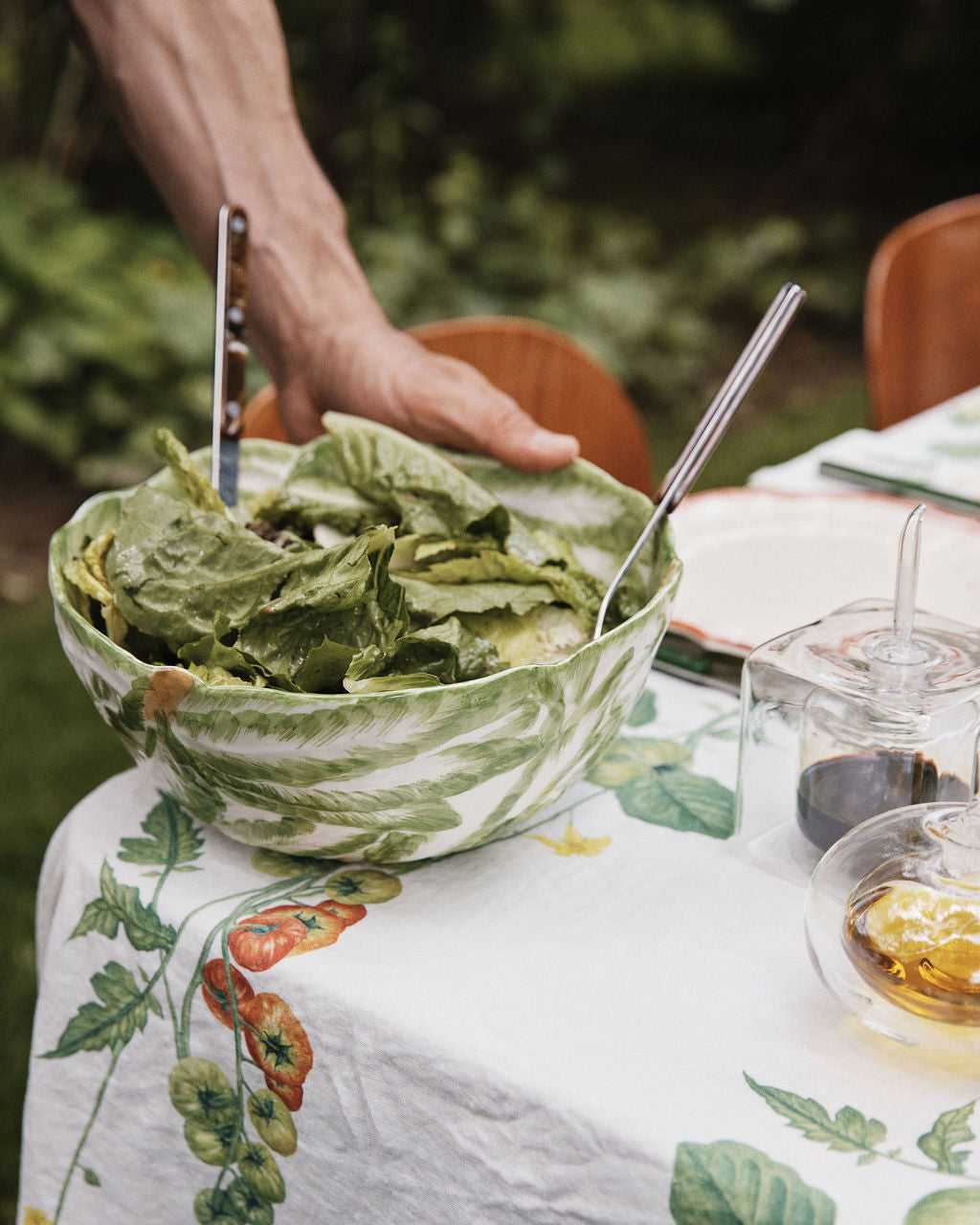Radicchio Serving Bowl