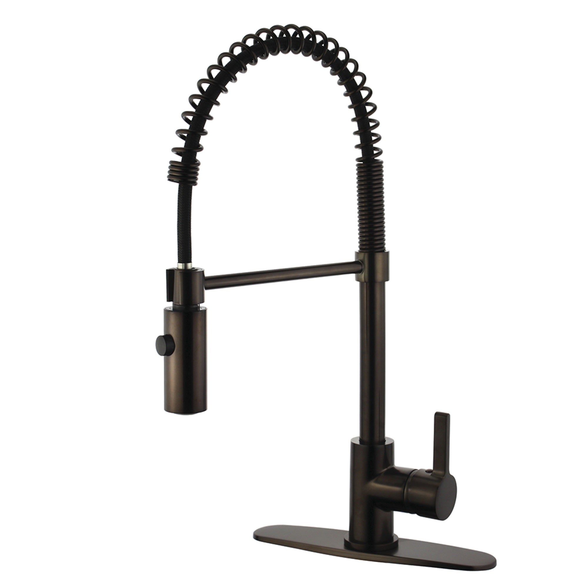 Gourmetier Ls8775Ctl Continental Single-Handle Pre-Rinse Kitchen Faucet, Oil Rubbed Bronze