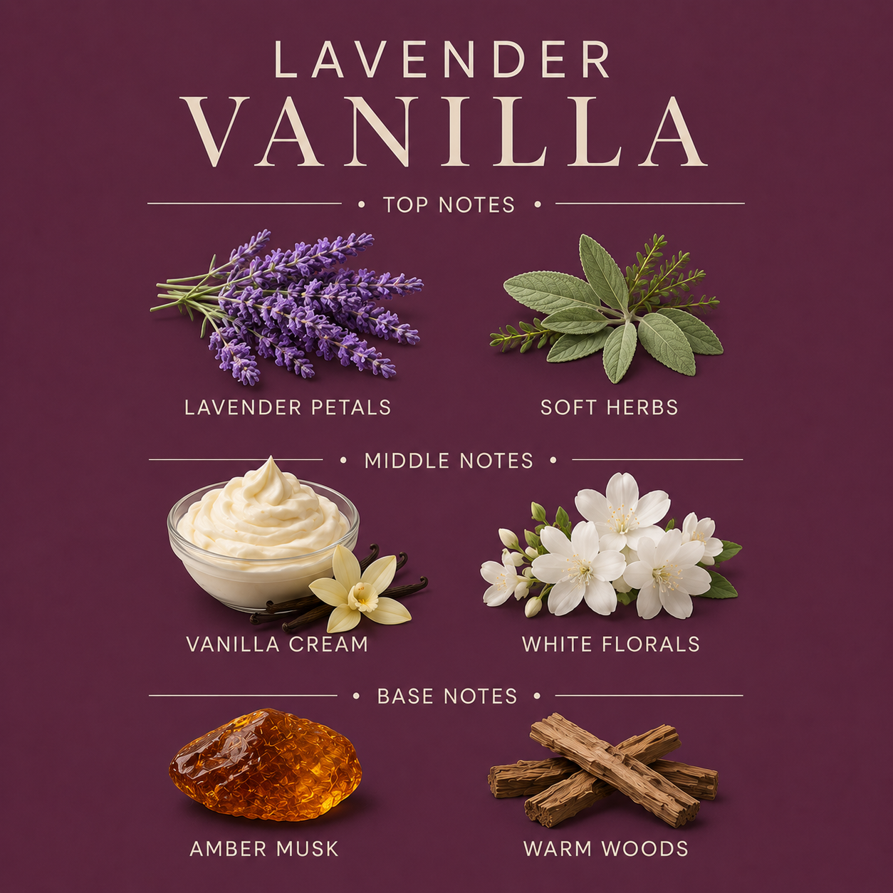 Lavender Vanilla Signature Candle