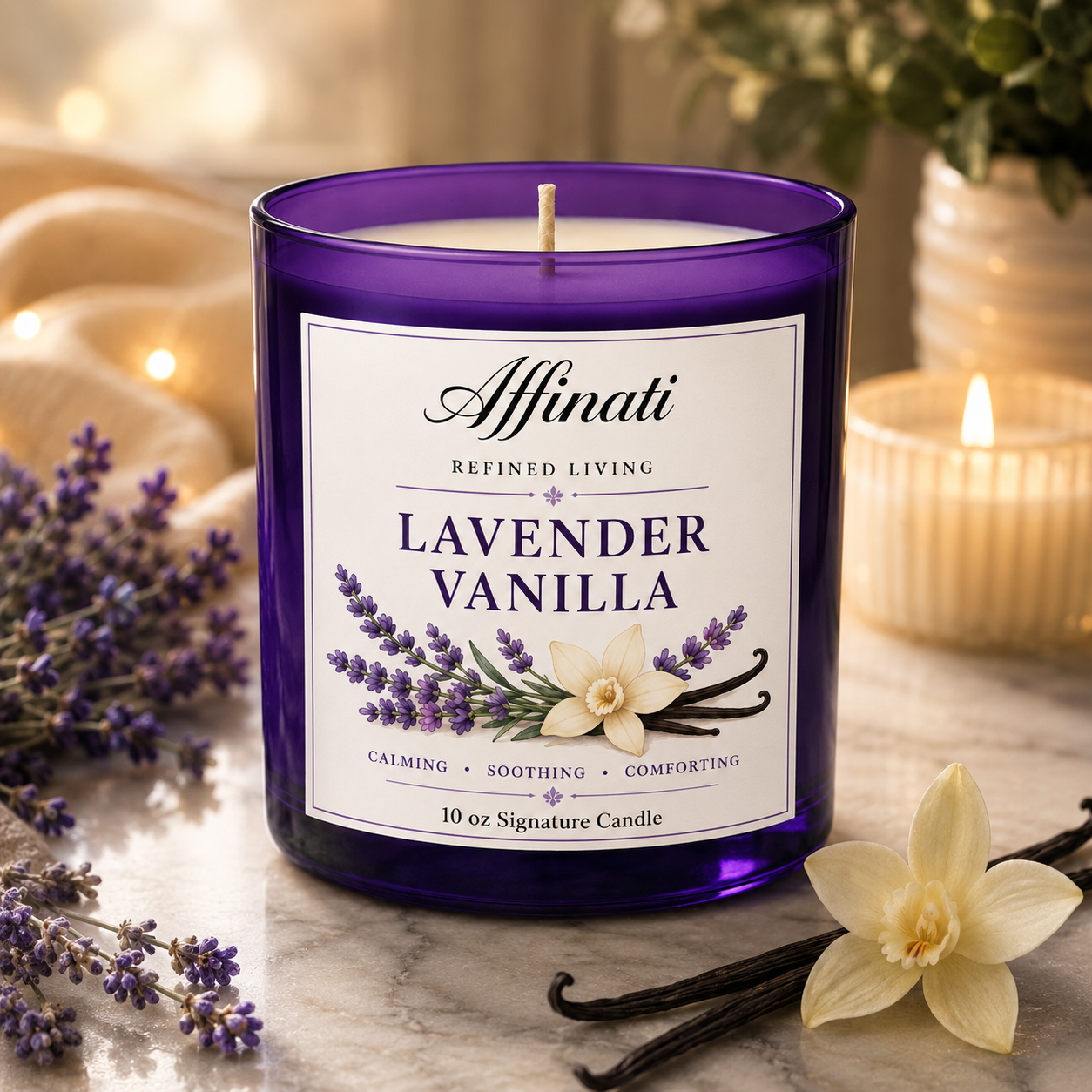 Lavender Vanilla Signature Candle
