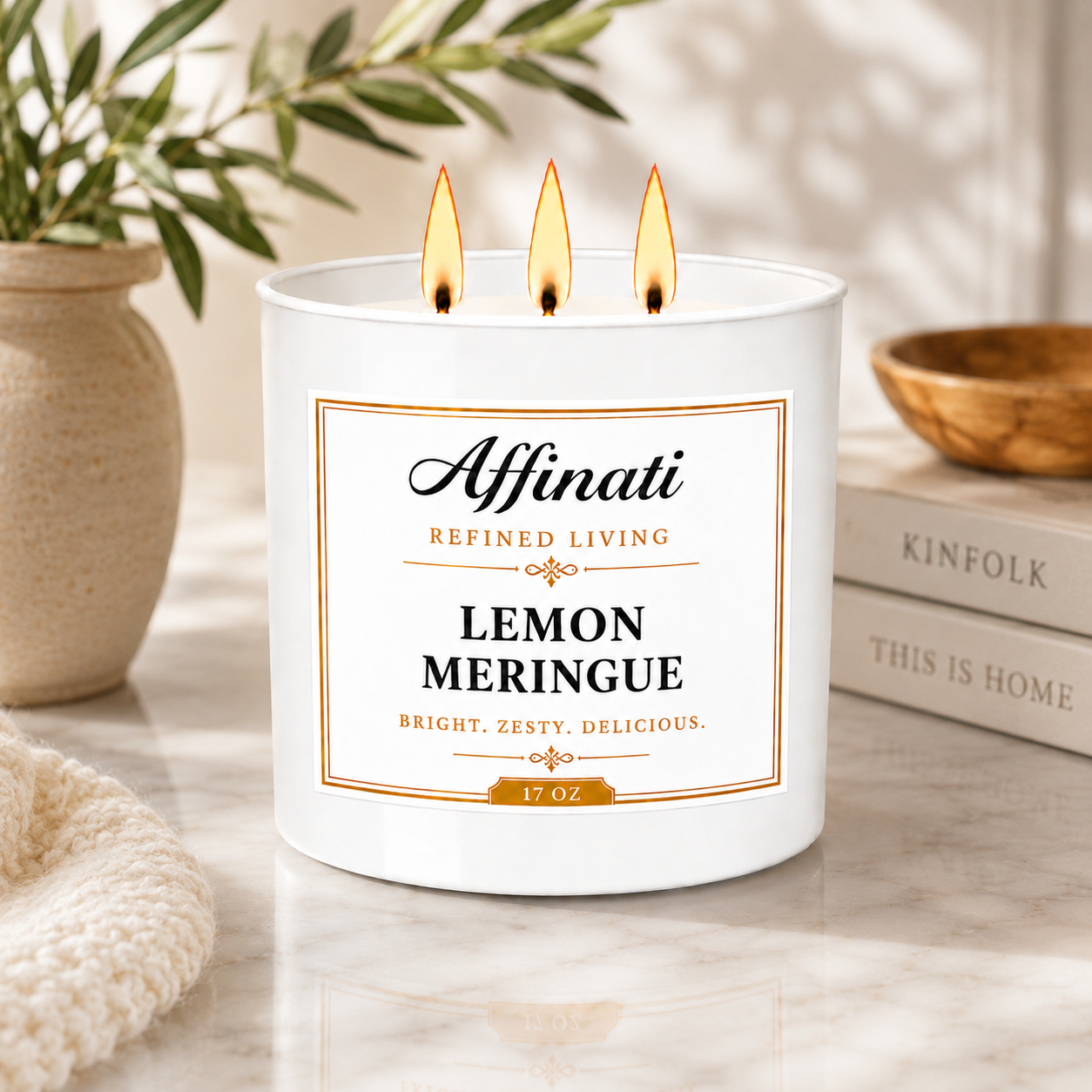 Lemon Meringue 3-Wick Candle