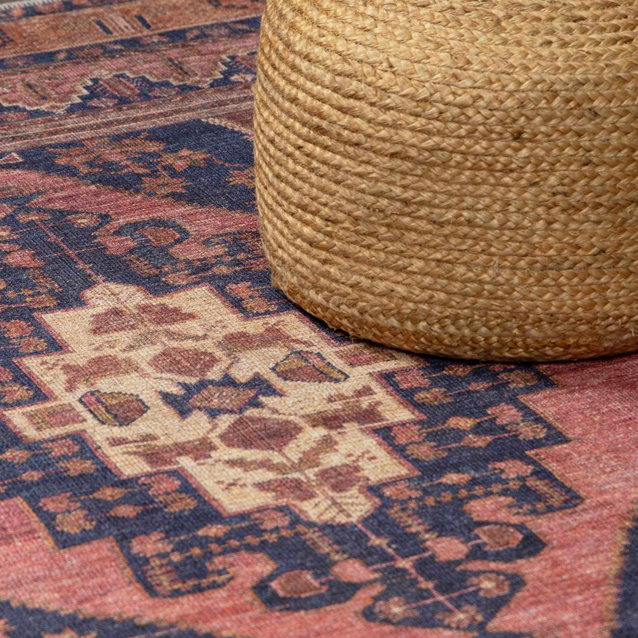 Malamote Washable 7ft Runner Rug