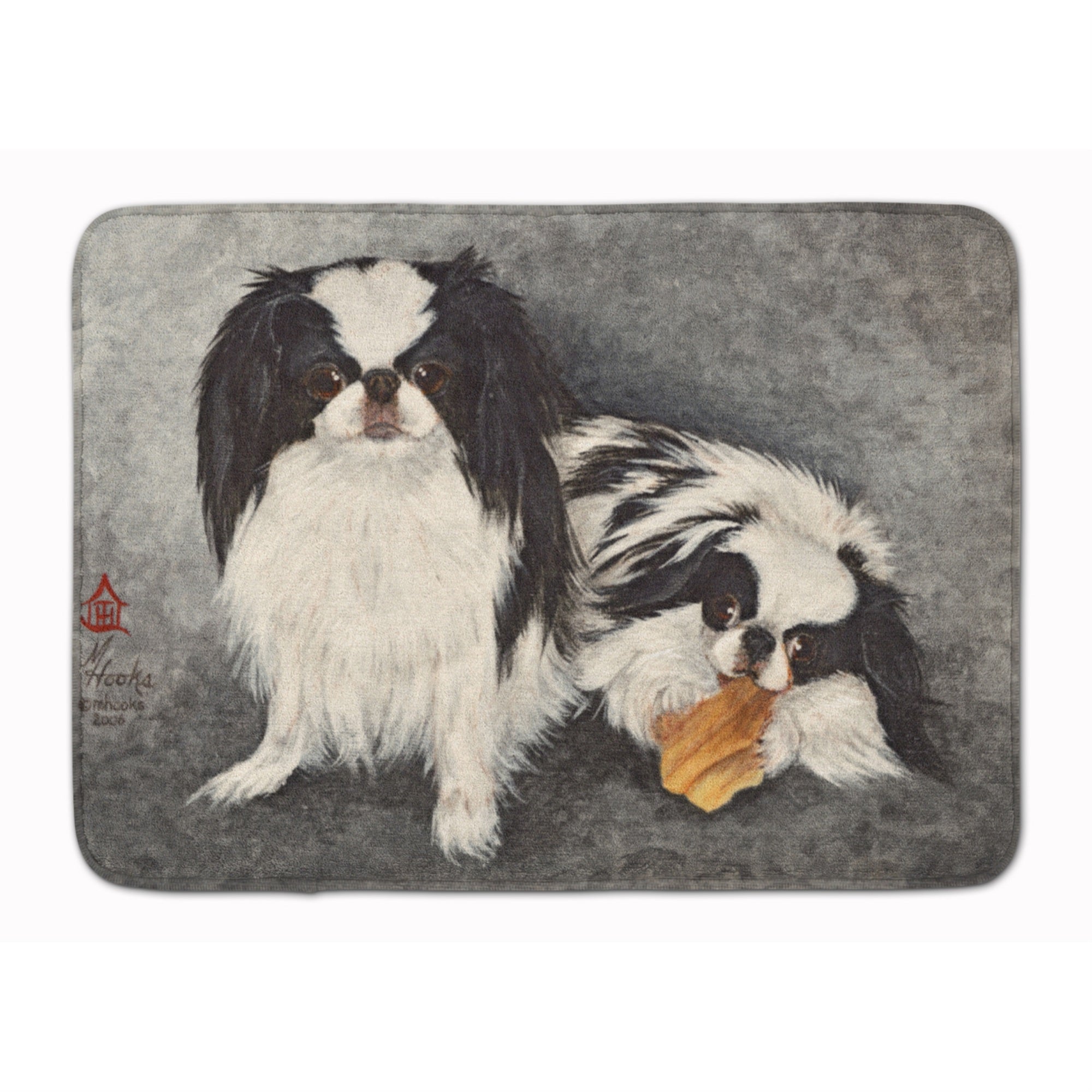'Caroline'S Treasures Japanese Chin Impress Floor Mat, 19'''' X 27'''', Multicolor''