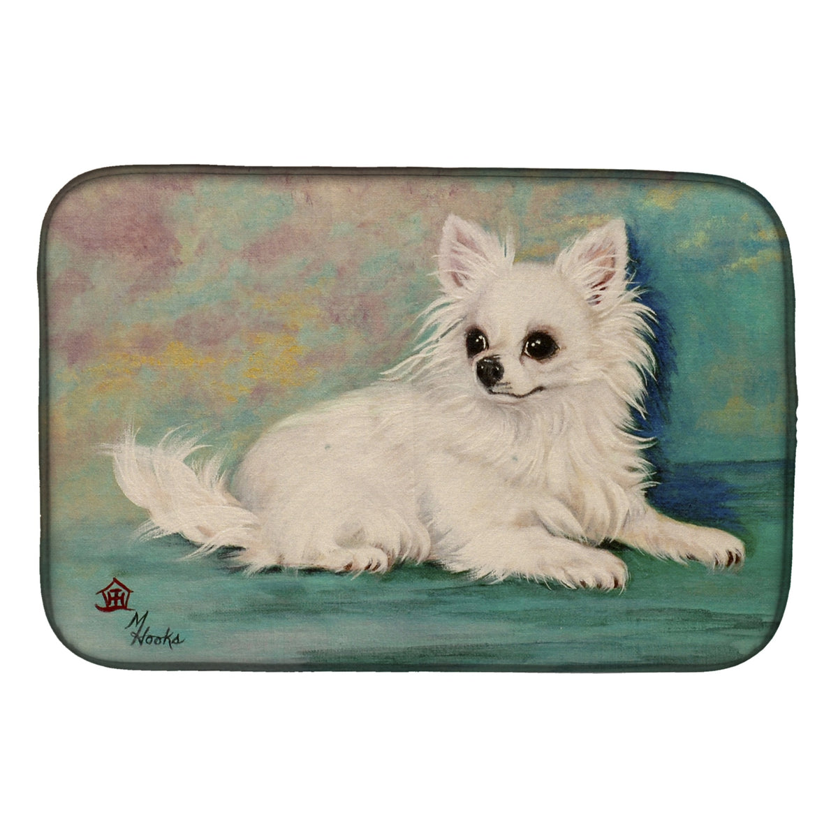 'Caroline'S Treasures Mh1057Ddm Chihuahua Queen Mother Dish-Drying-Mats, 14X21, Multicolor''