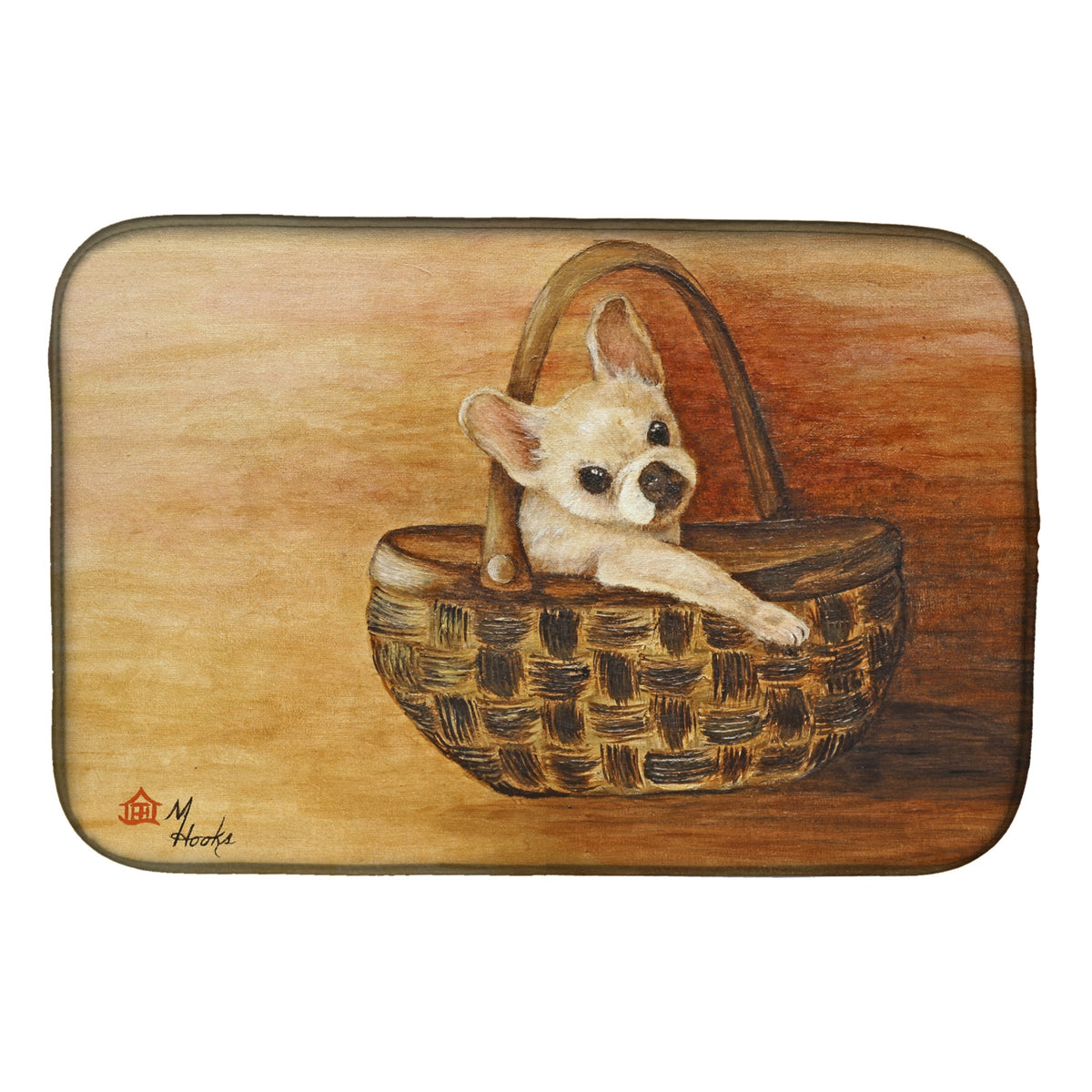'Caroline'S Treasures Mh1063Ddm Chihuahua Take Dish-Drying-Mats, 14X21, Multicolor''