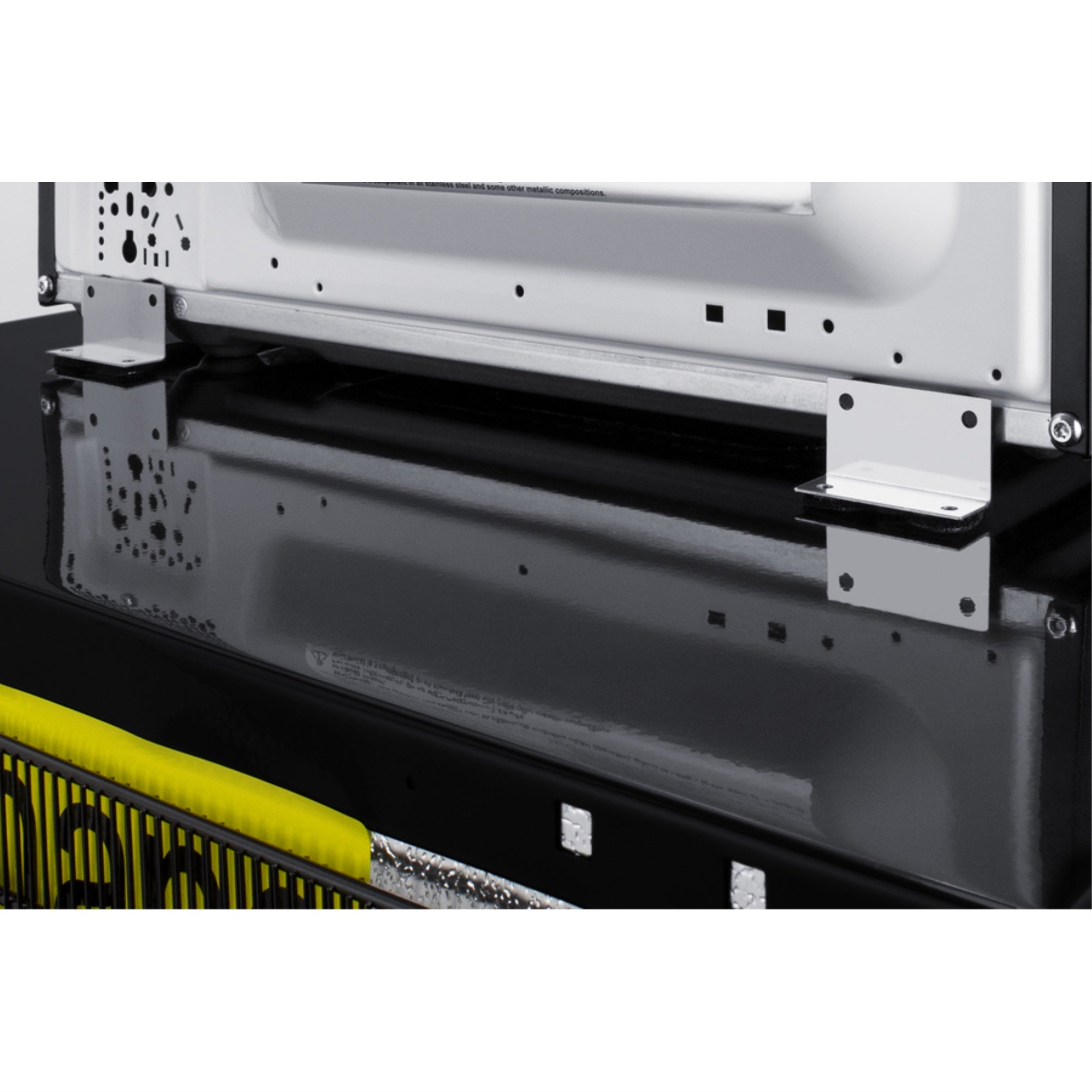 Brackets To Secure Microwave On Top Of Refrigerator